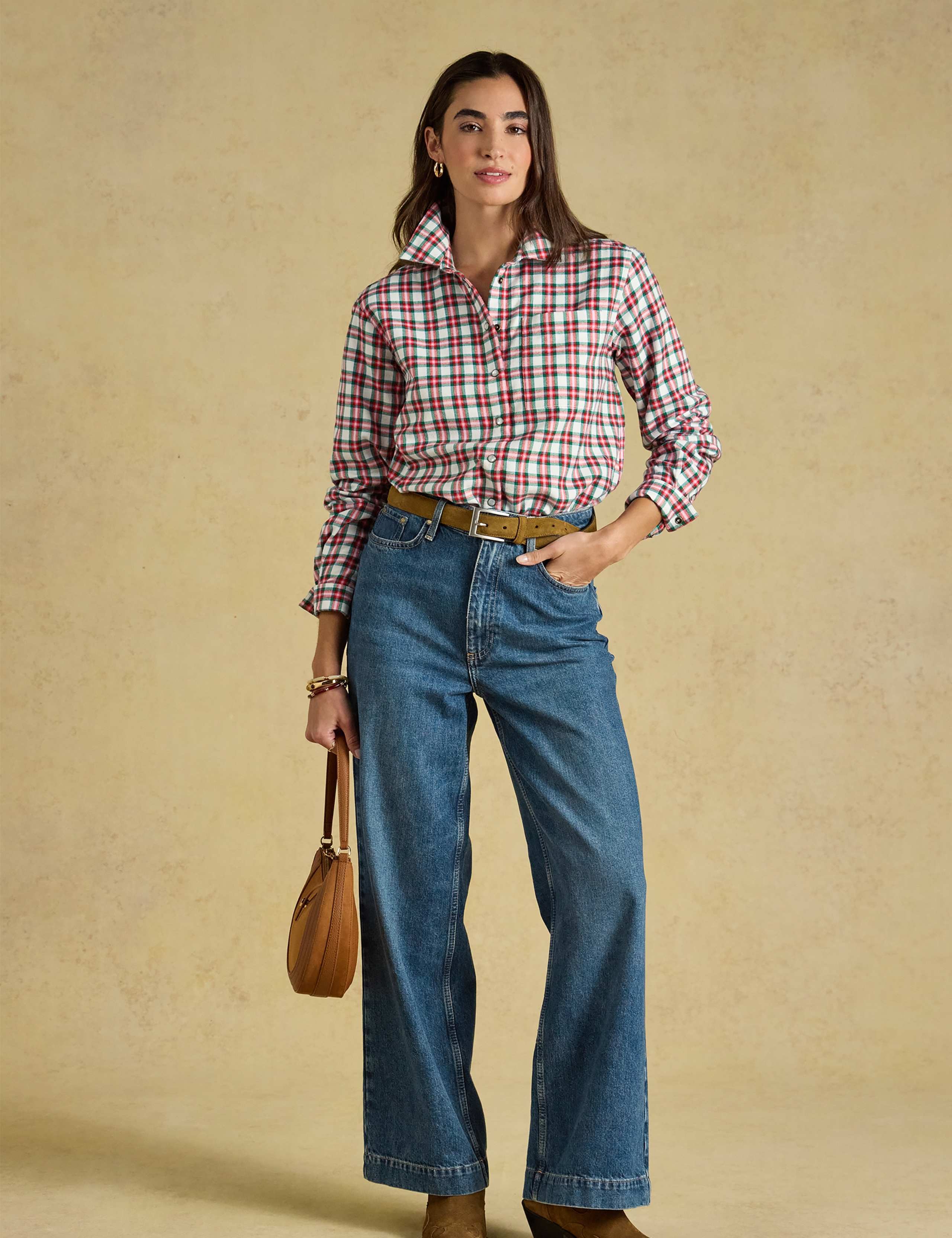 Check Boyfriend Brushed Shirt 4 of 8