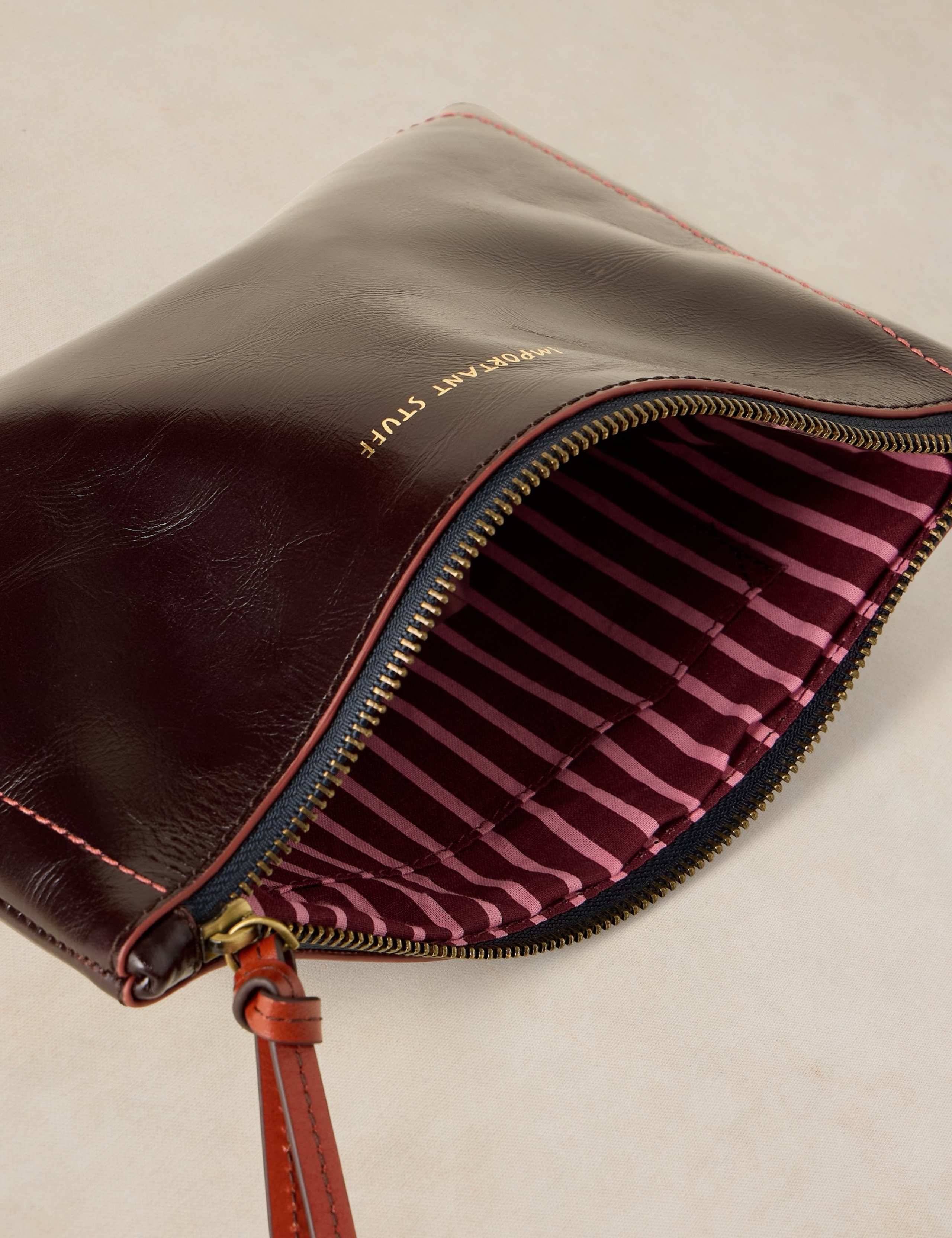 Important Stuff Leather Pouch 4 of 4