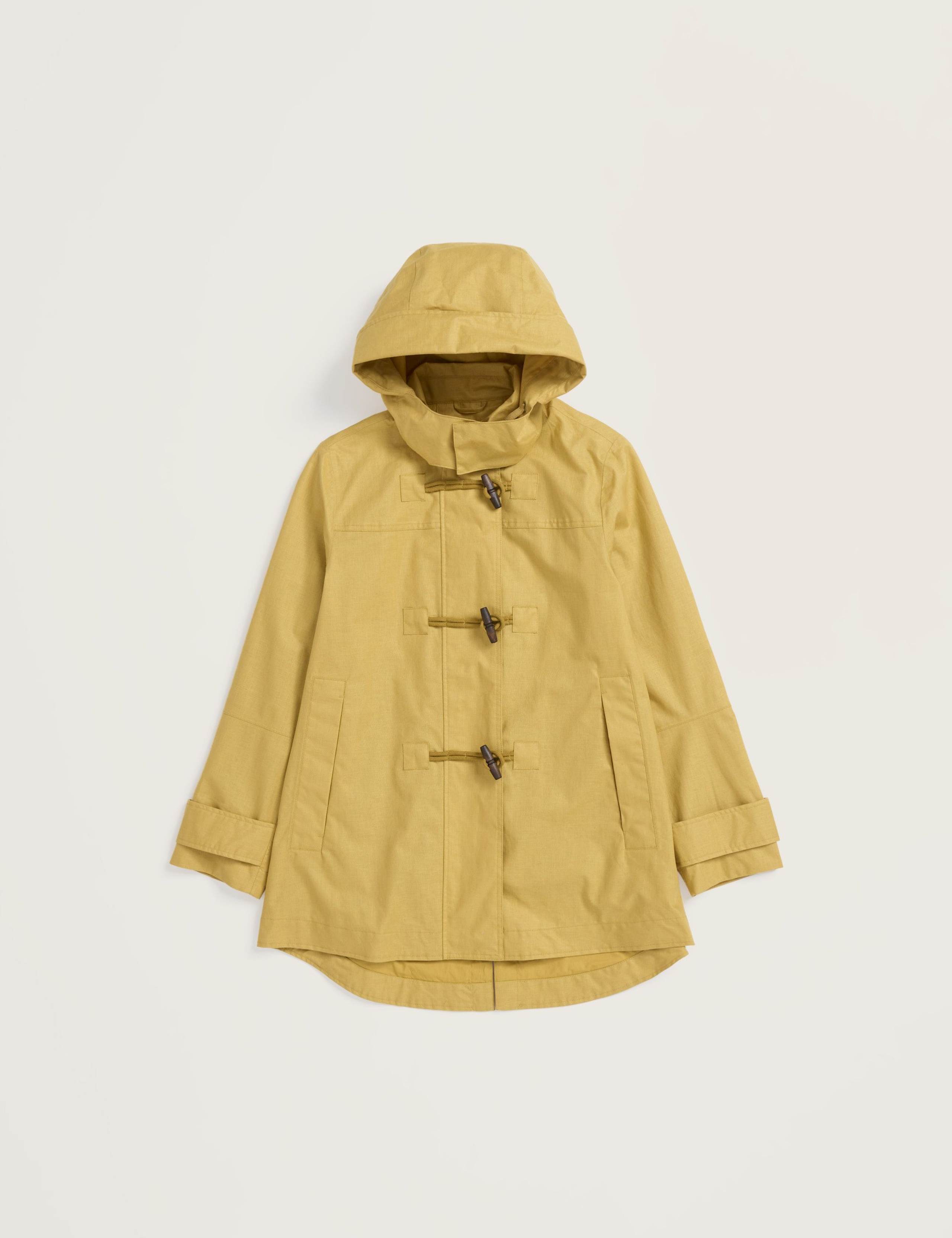 Linen Rich Hooded Duffle Coat 2 of 5