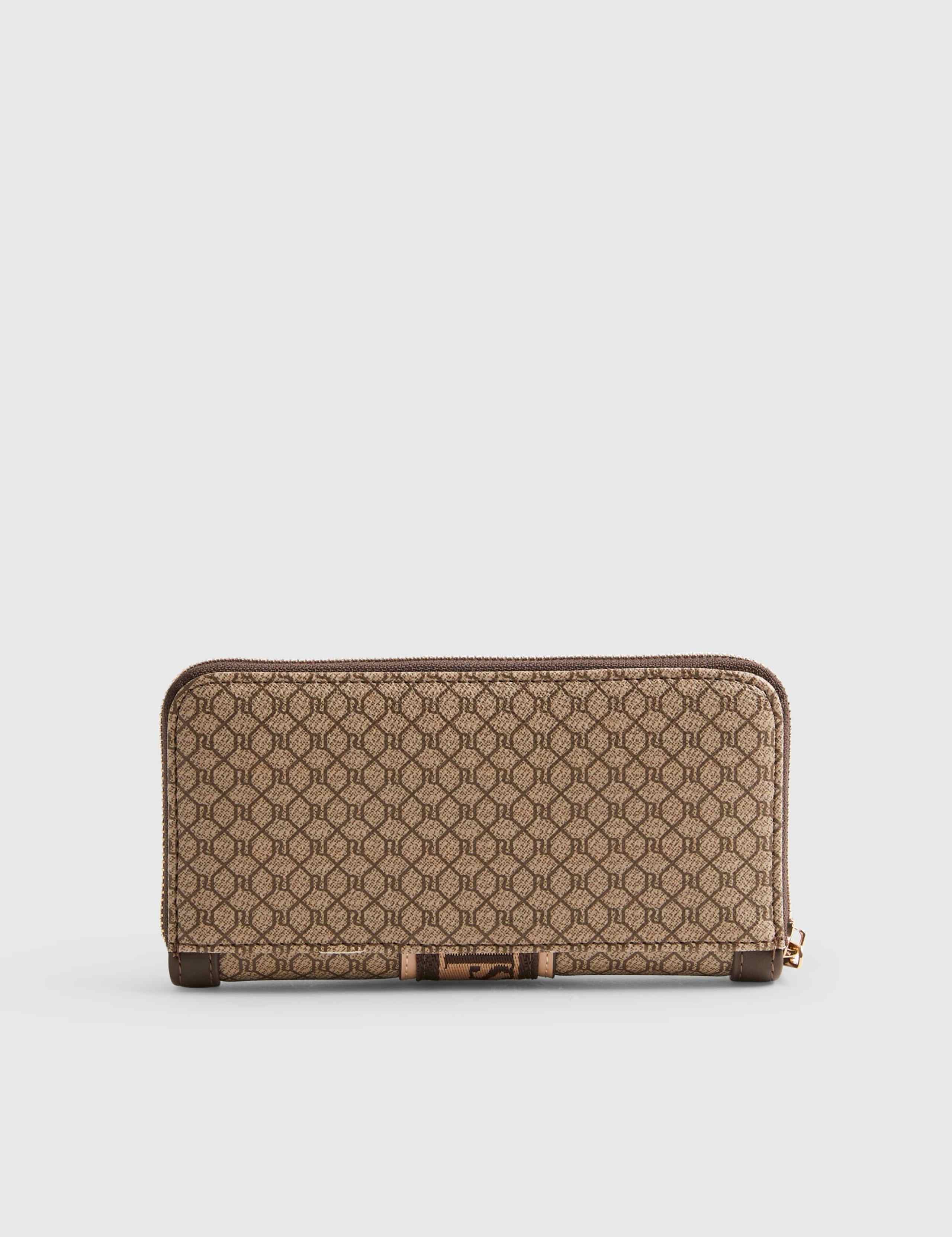 Monogram Zip Around Purse 2 of 5