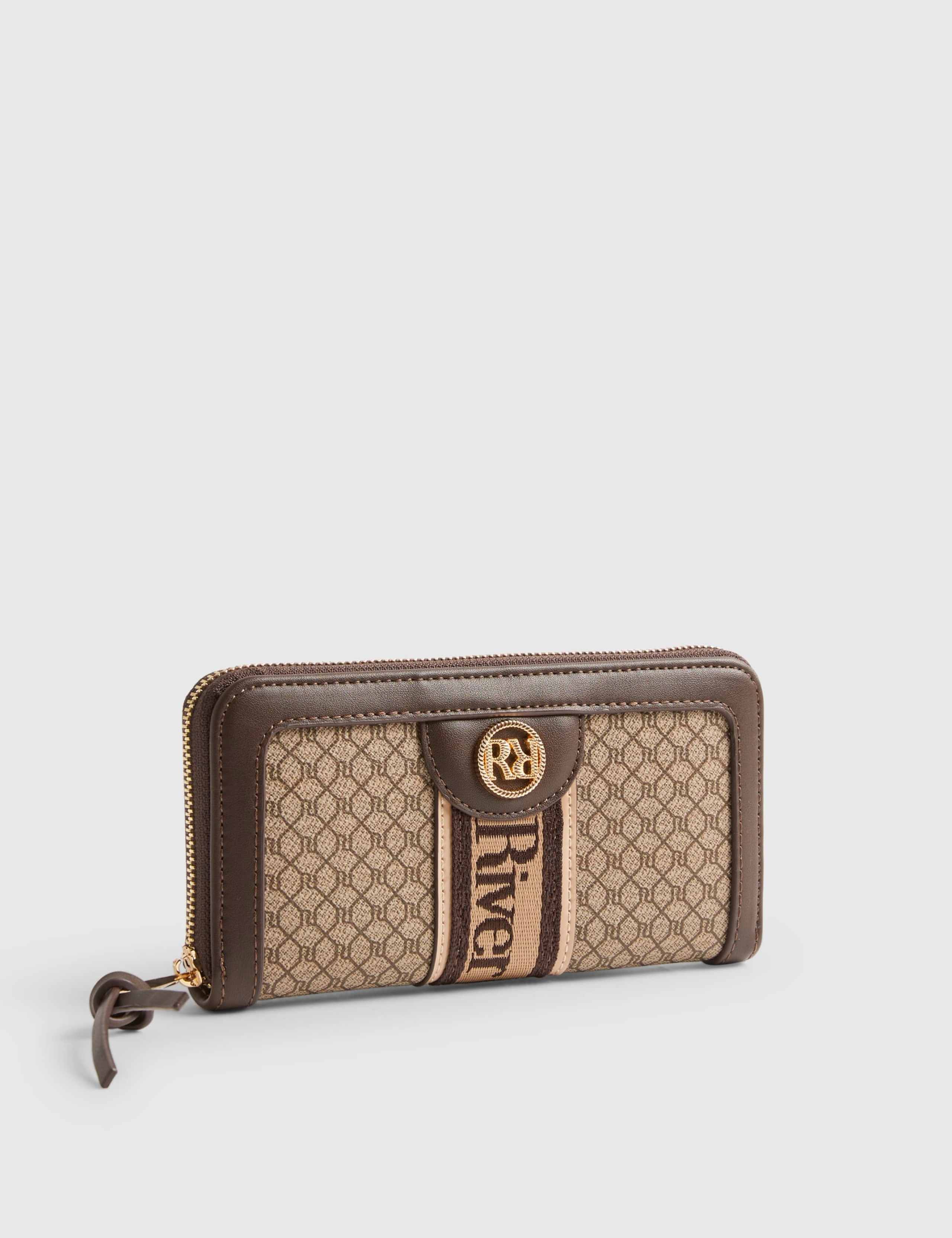 Monogram Zip Around Purse 5 of 5