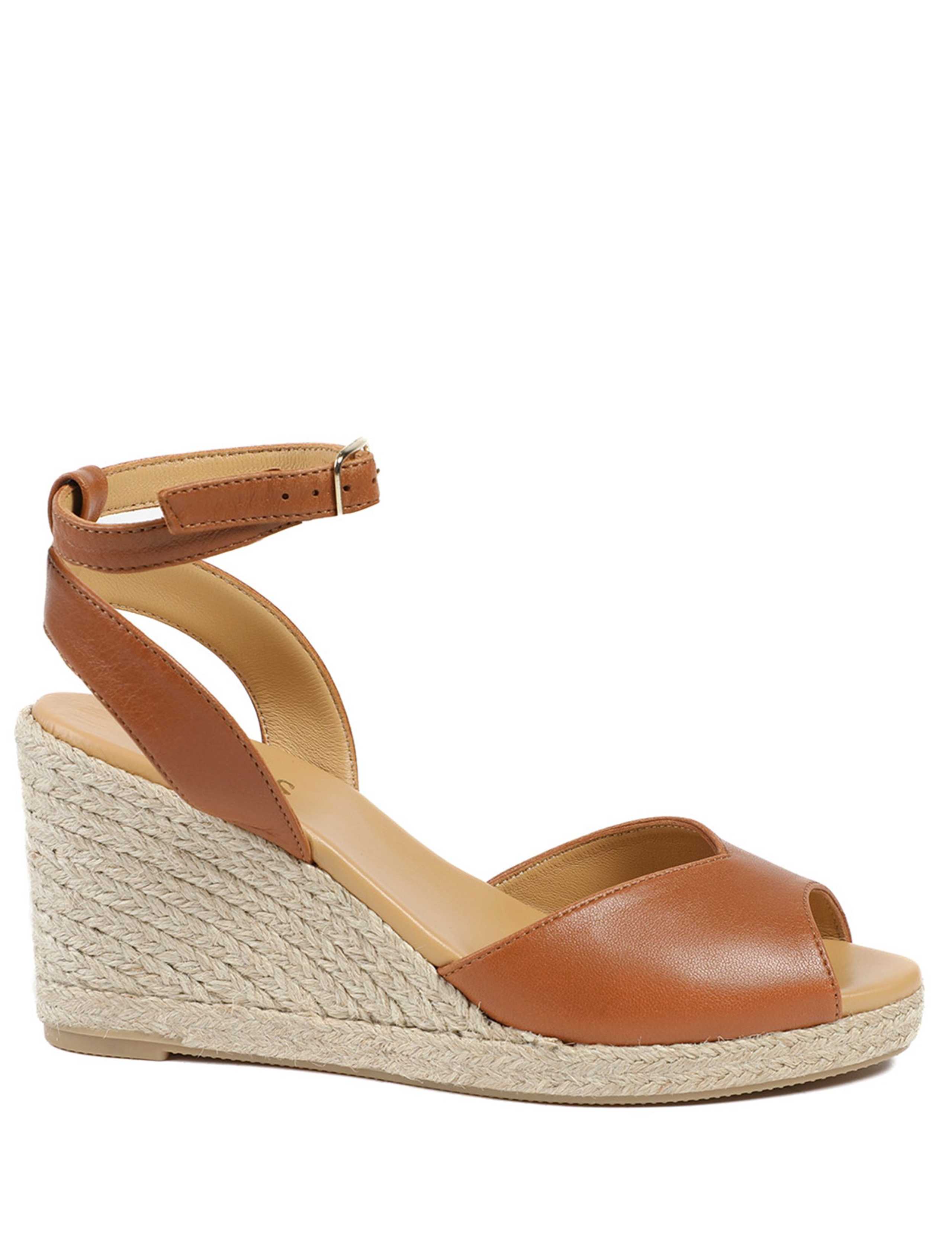 Leather Wedge Espadrilles 1 of 6