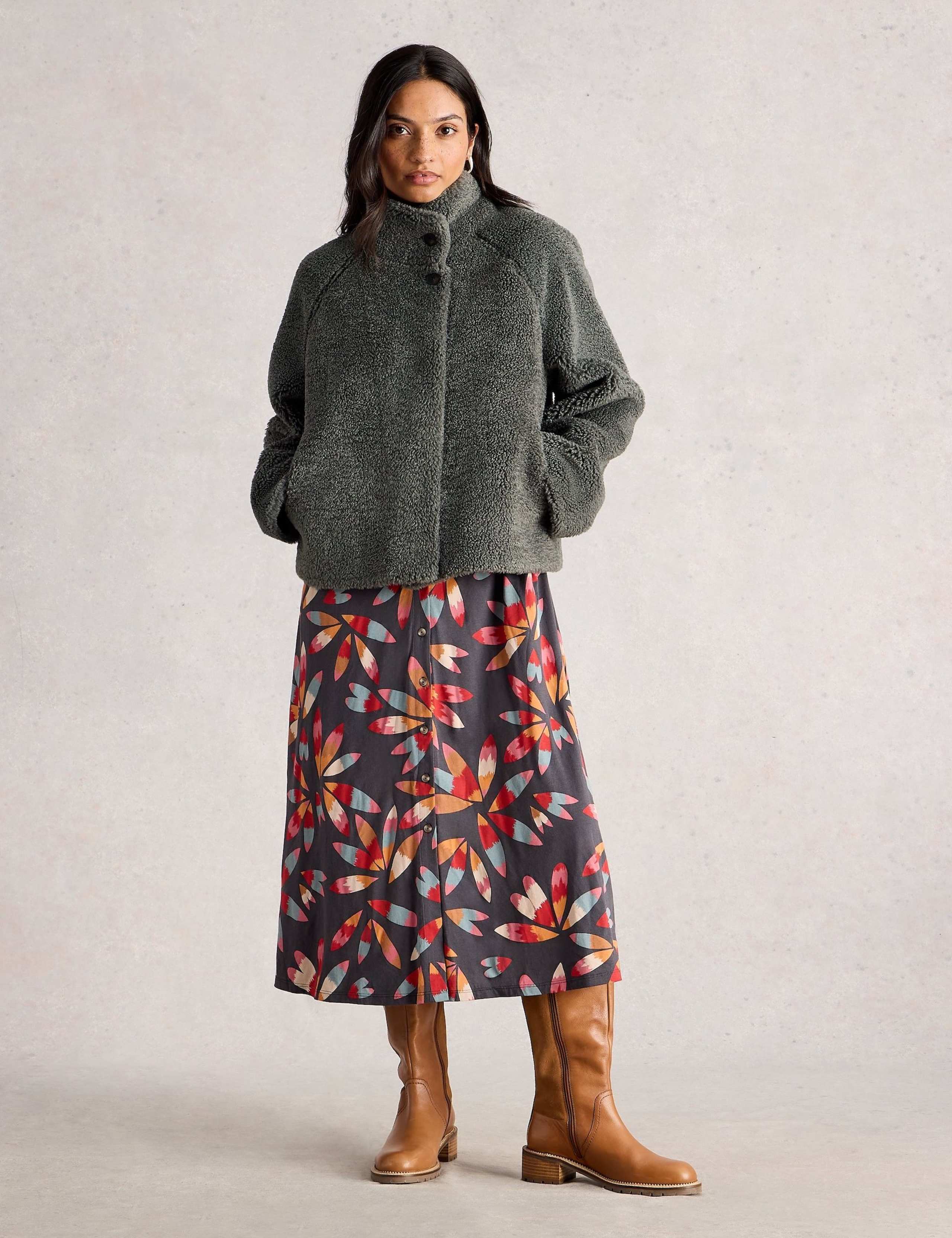 Borg Reversible Relaxed Jacket 1 of 7