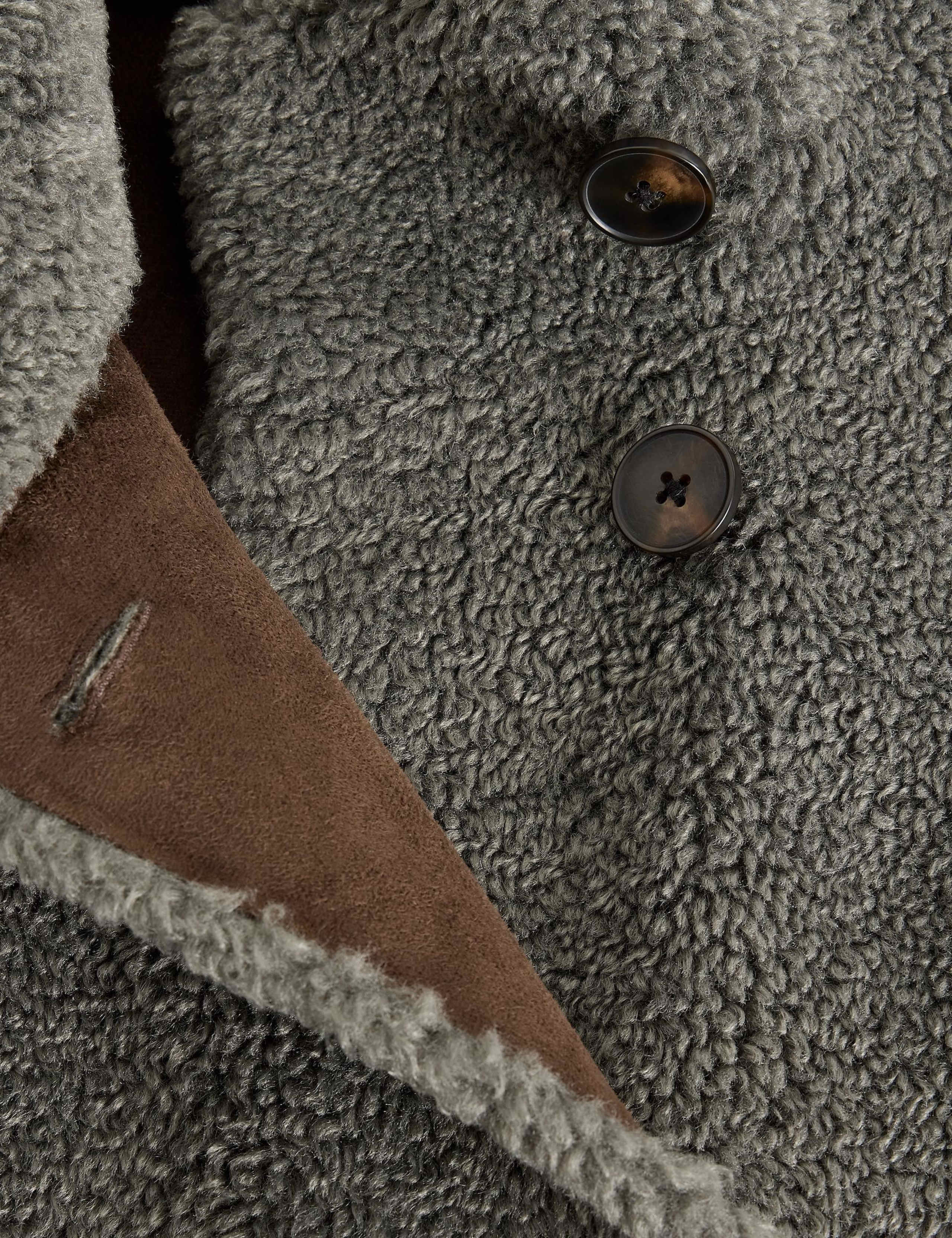 Borg Reversible Relaxed Jacket 6 of 7