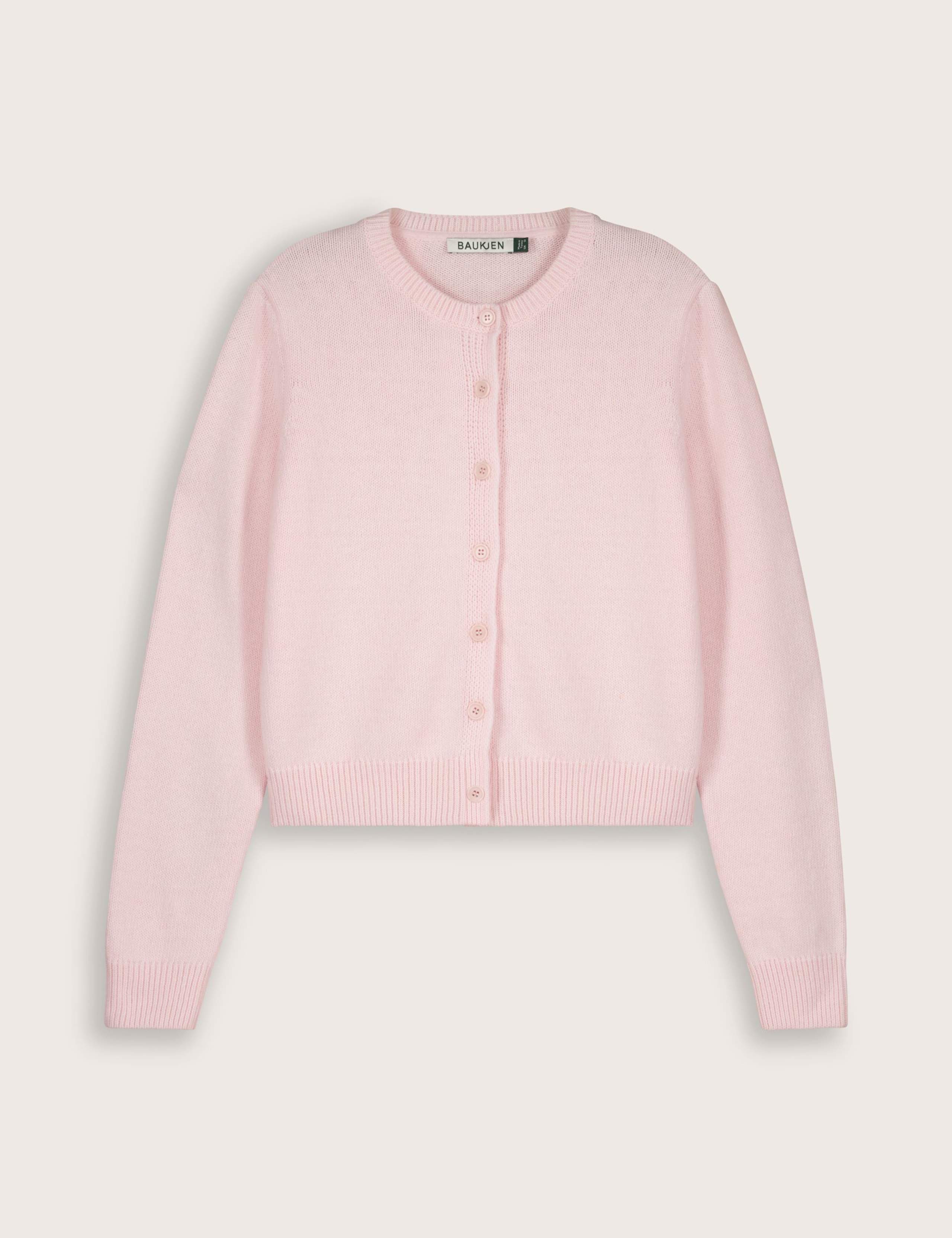 Wool Blend Button Front Cardigan 2 of 4