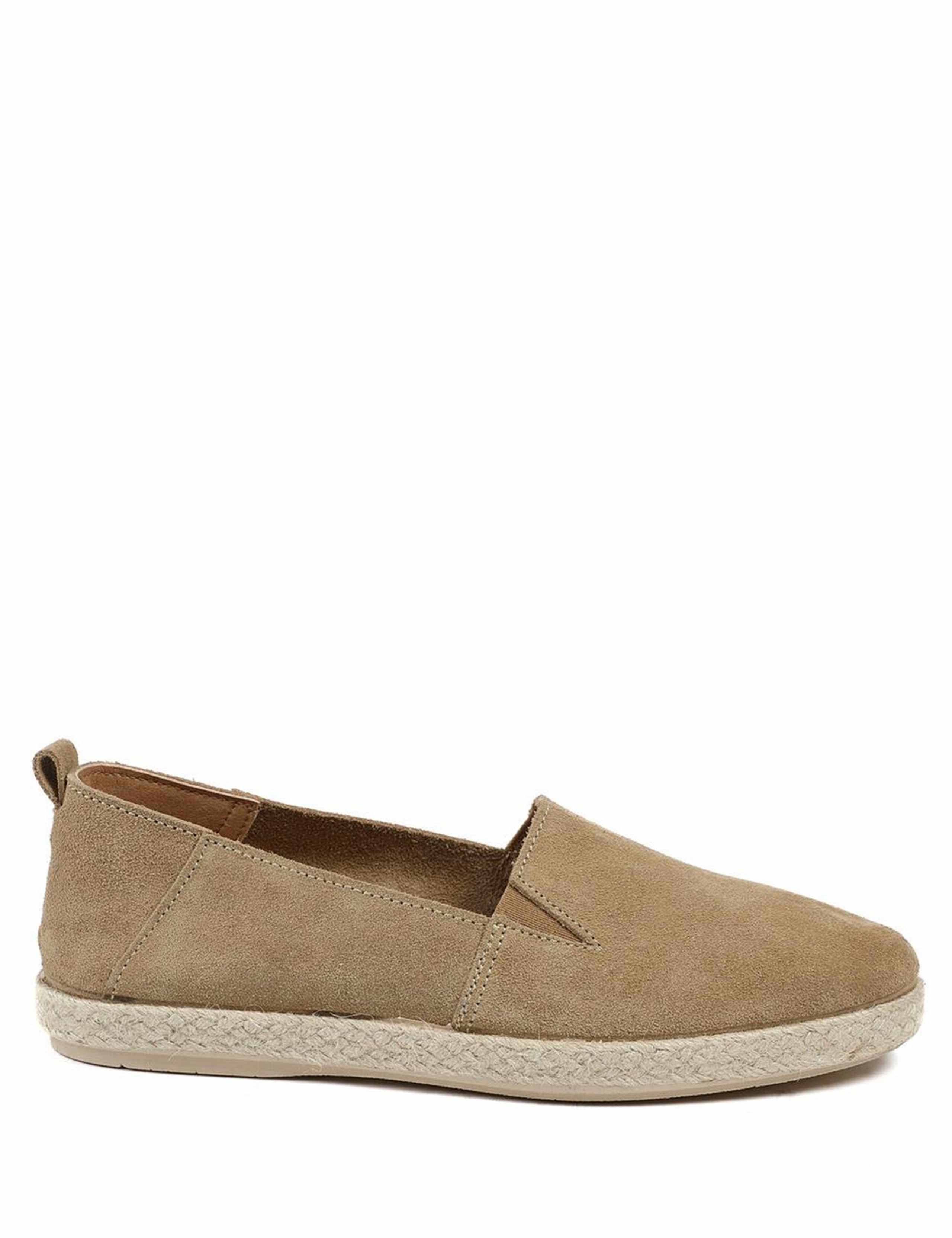 Suede Slip On Flat Espadrilles 1 of 6