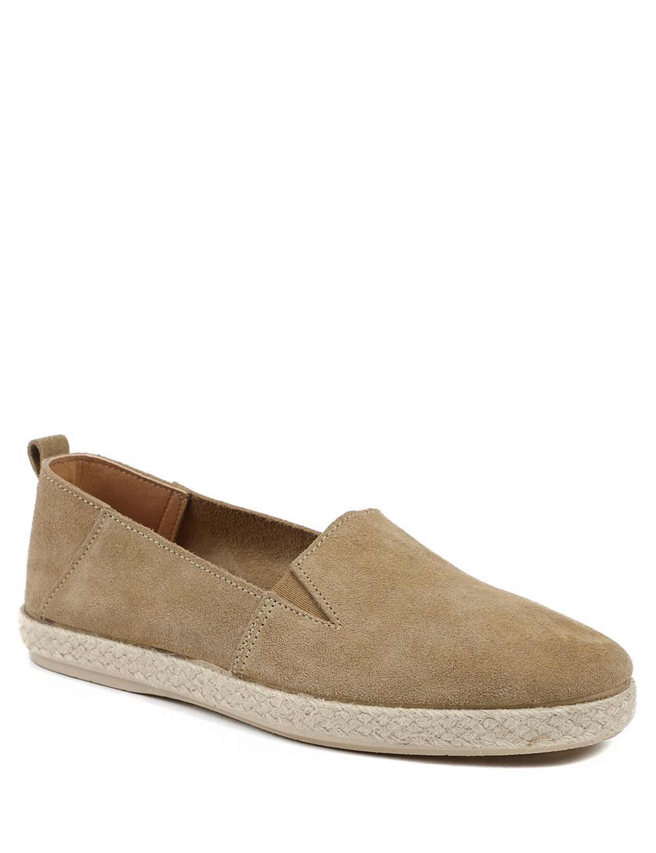 Suede Slip On Flat Espadrilles 2 of 6