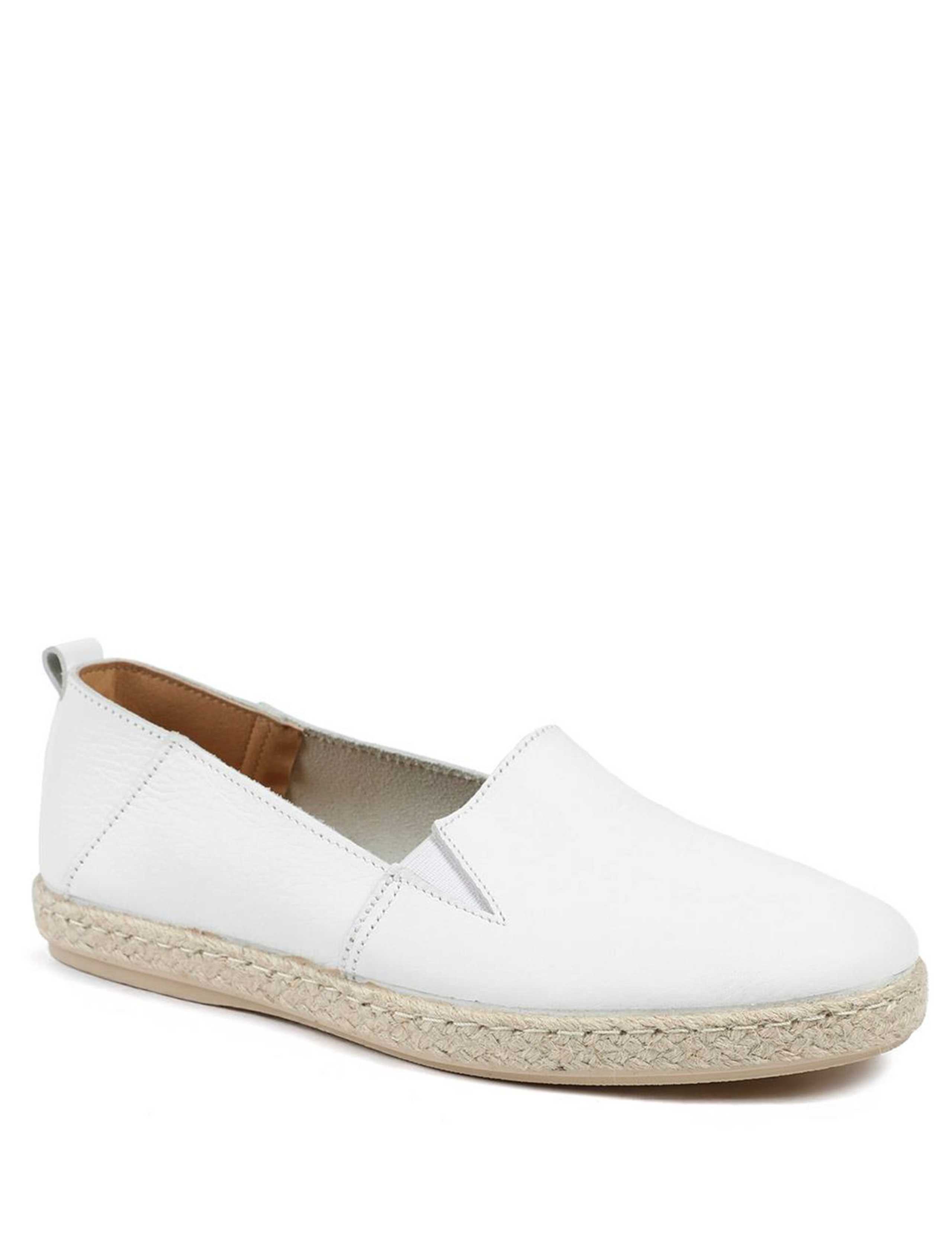 Suede Slip On Flat Espadrilles 2 of 6