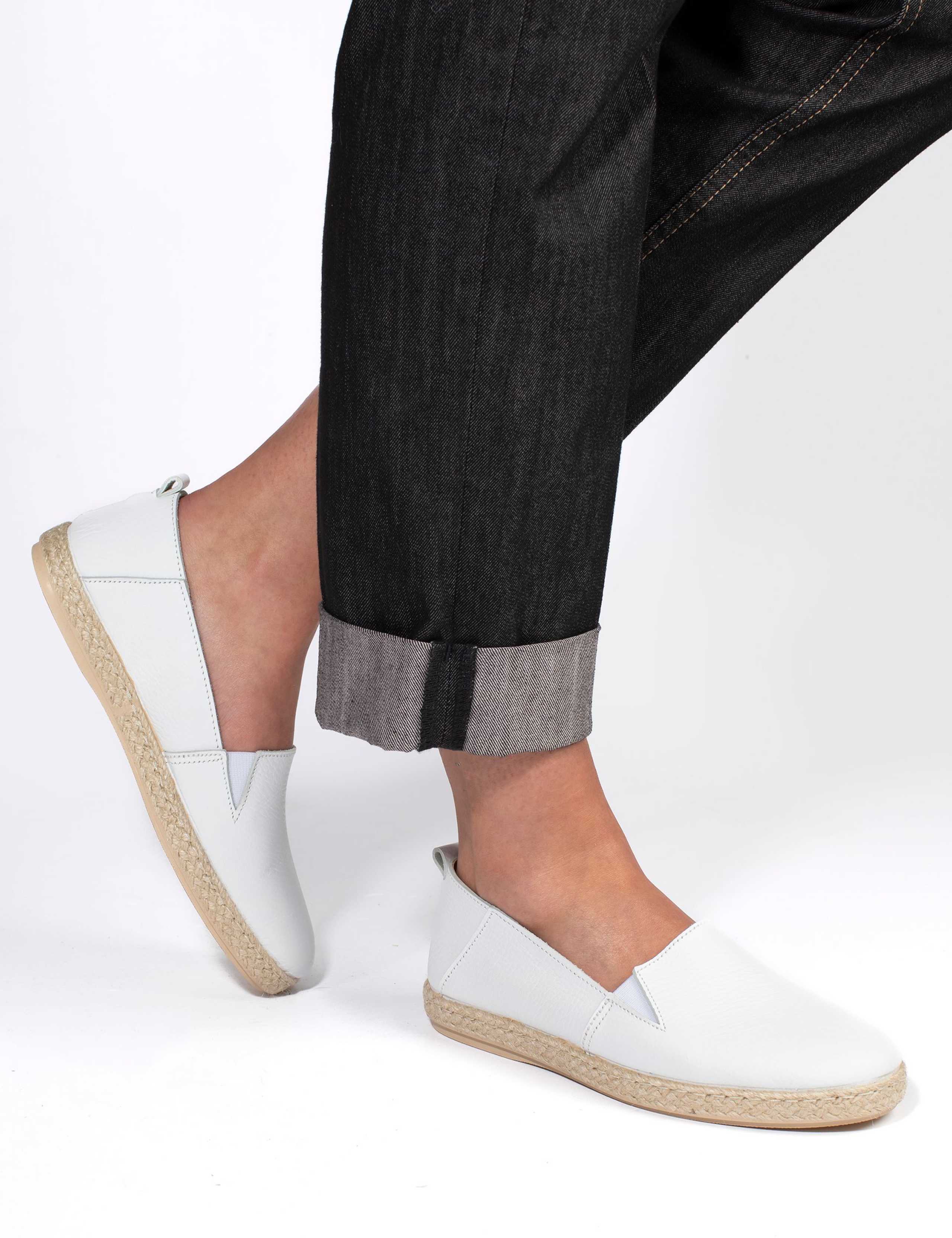 Suede Slip On Flat Espadrilles 3 of 6