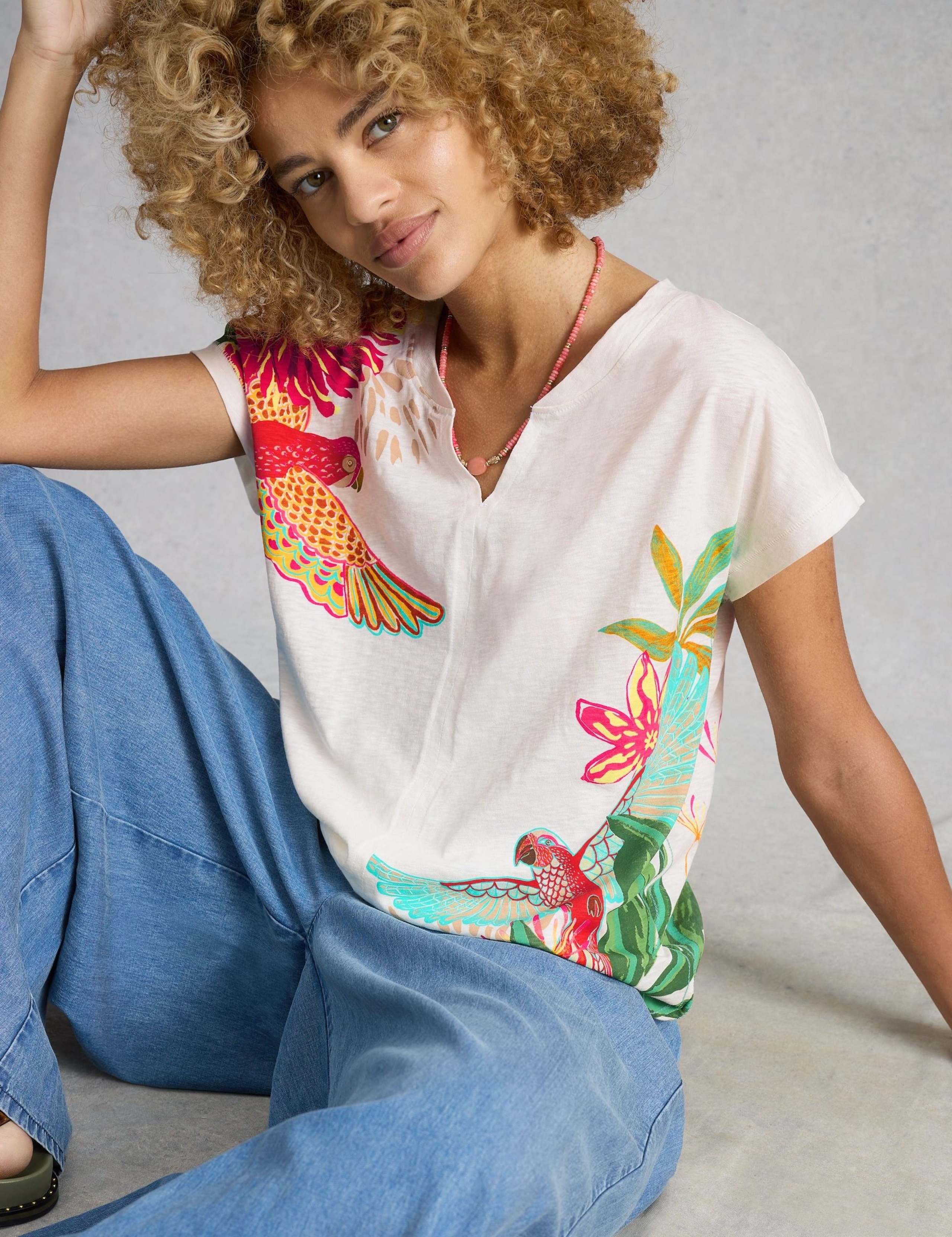 Pure Cotton Print T-Shirt 3 of 6