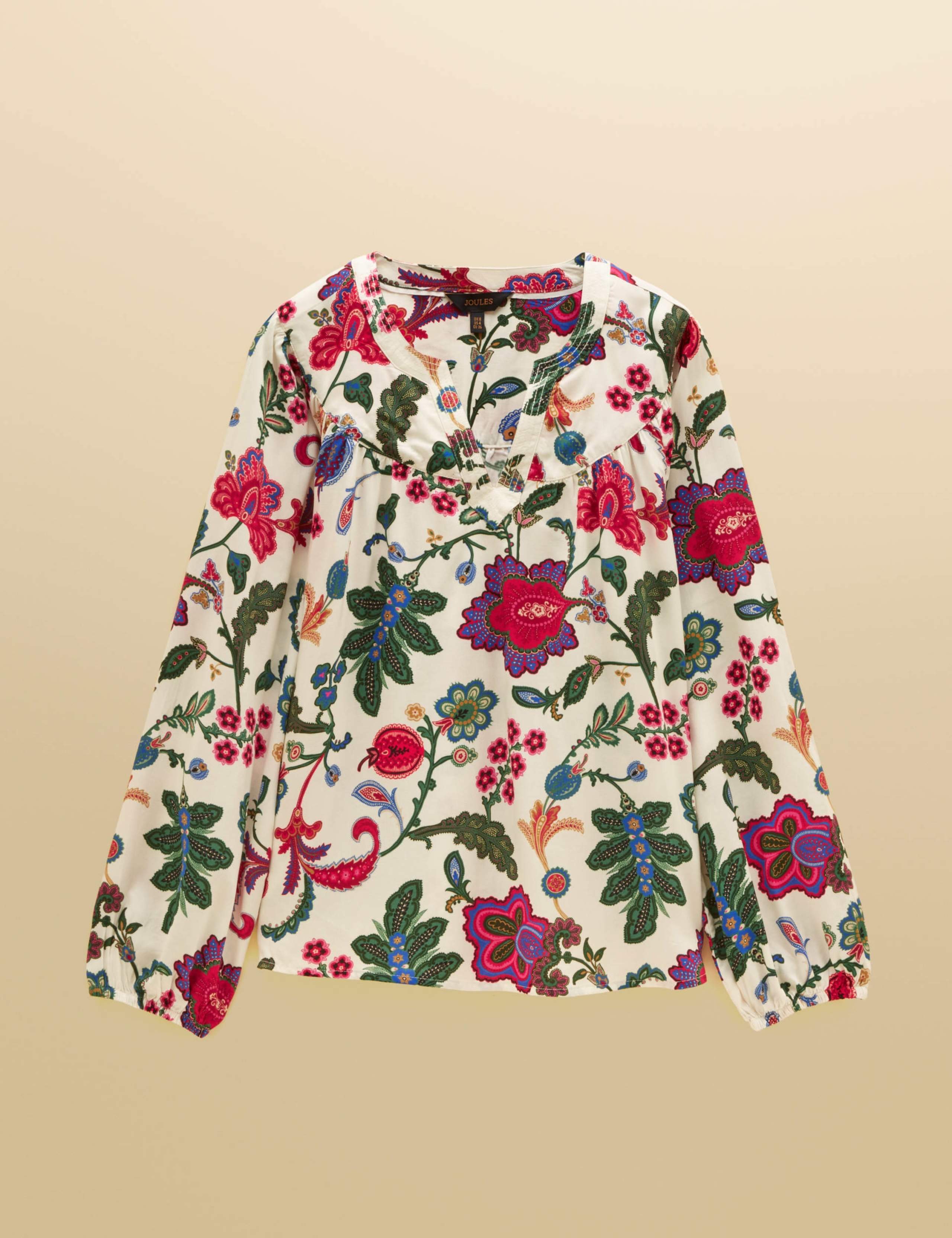 Floral Popover Blouse 4 of 6