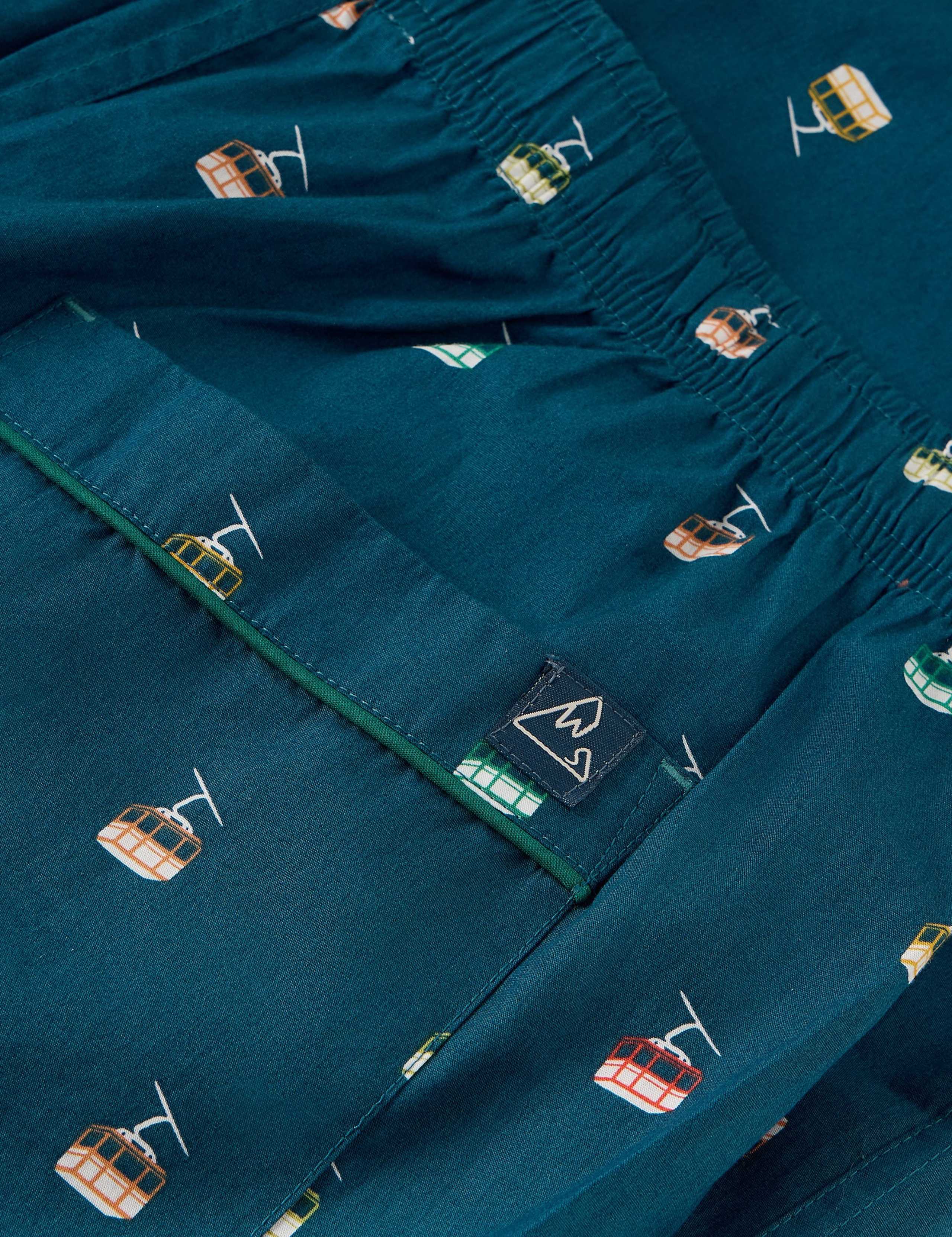 Pure Cotton Printed Pyjama Bottoms 5 of 6