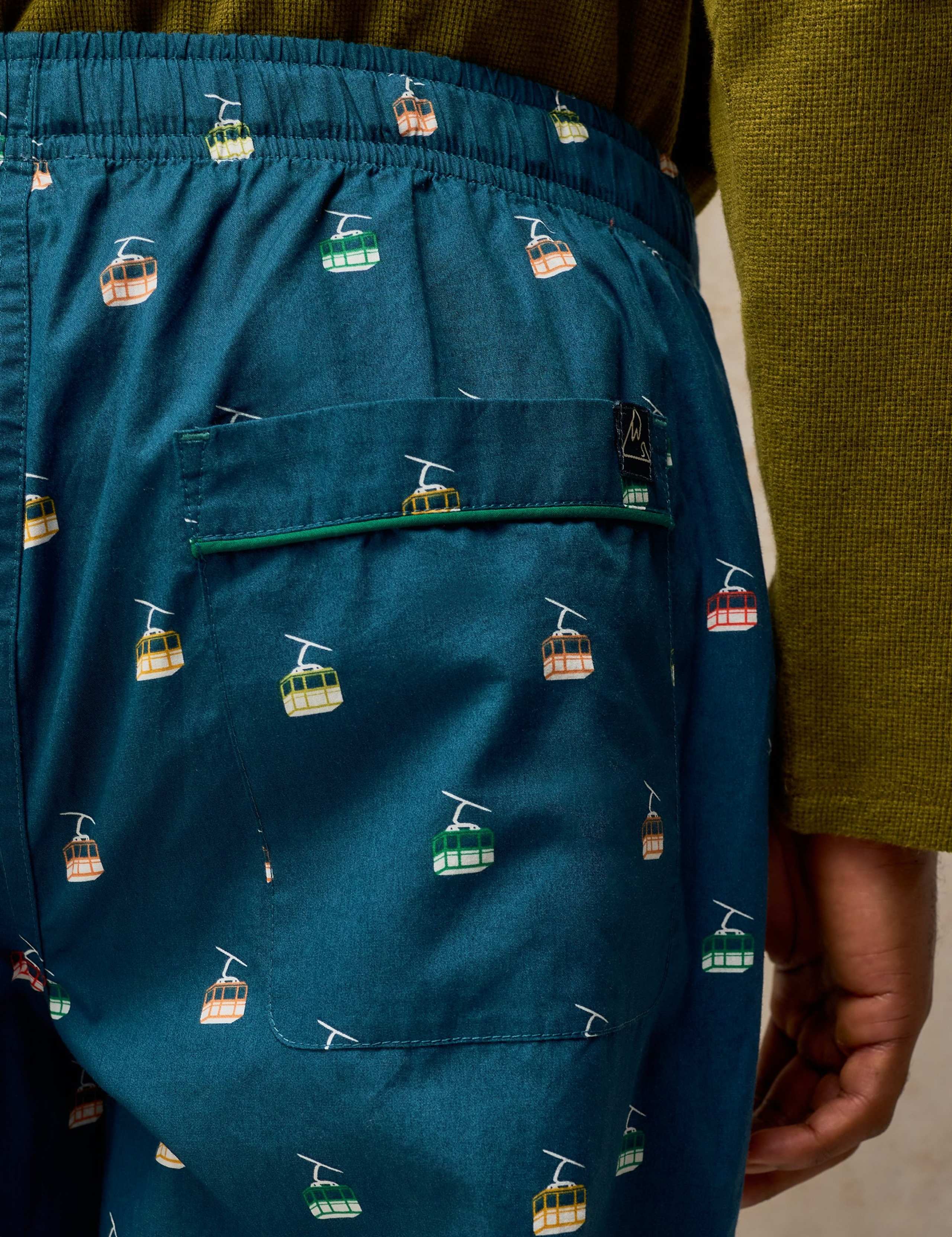 Pure Cotton Printed Pyjama Bottoms 6 of 6