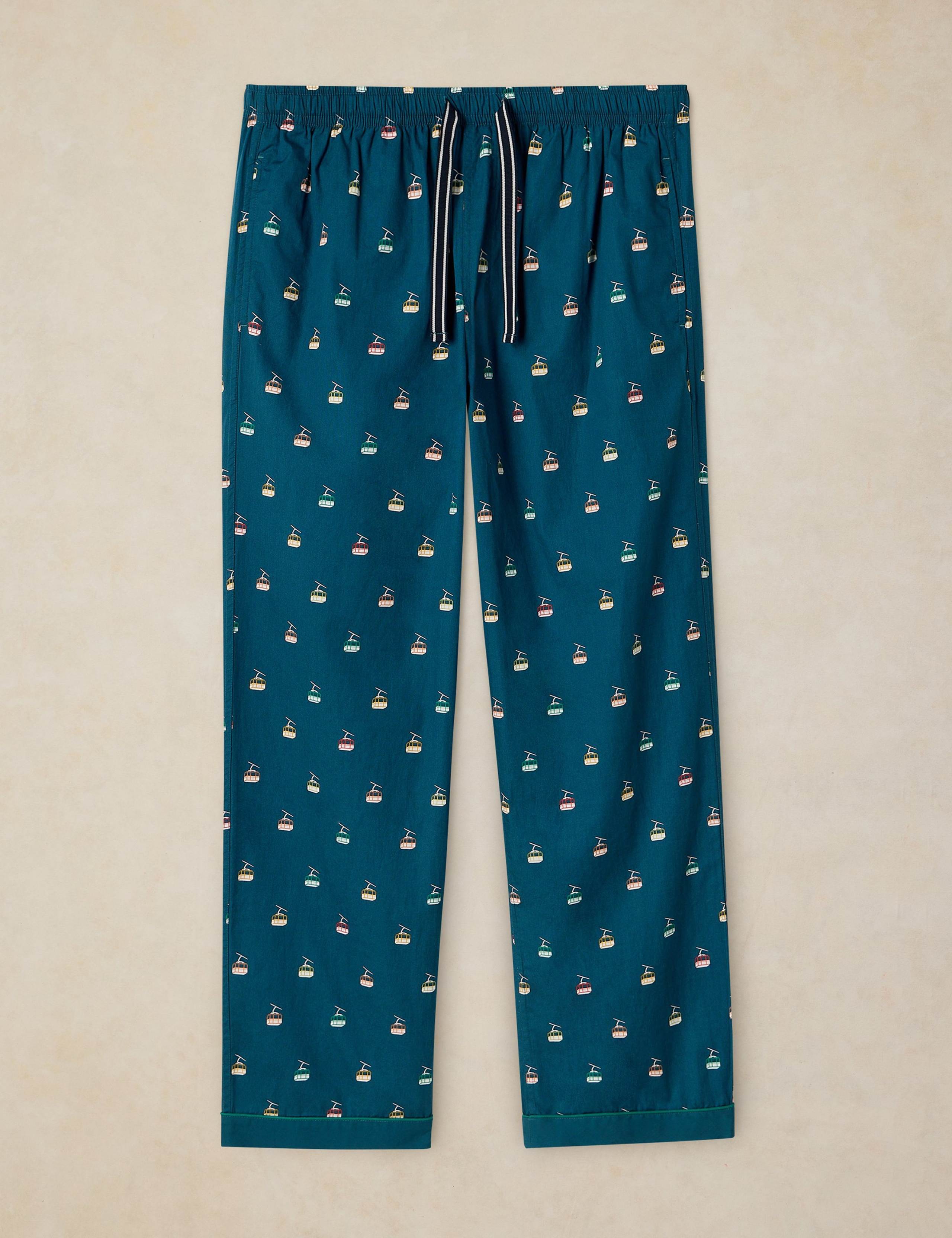 Pure Cotton Printed Pyjama Bottoms 2 of 6