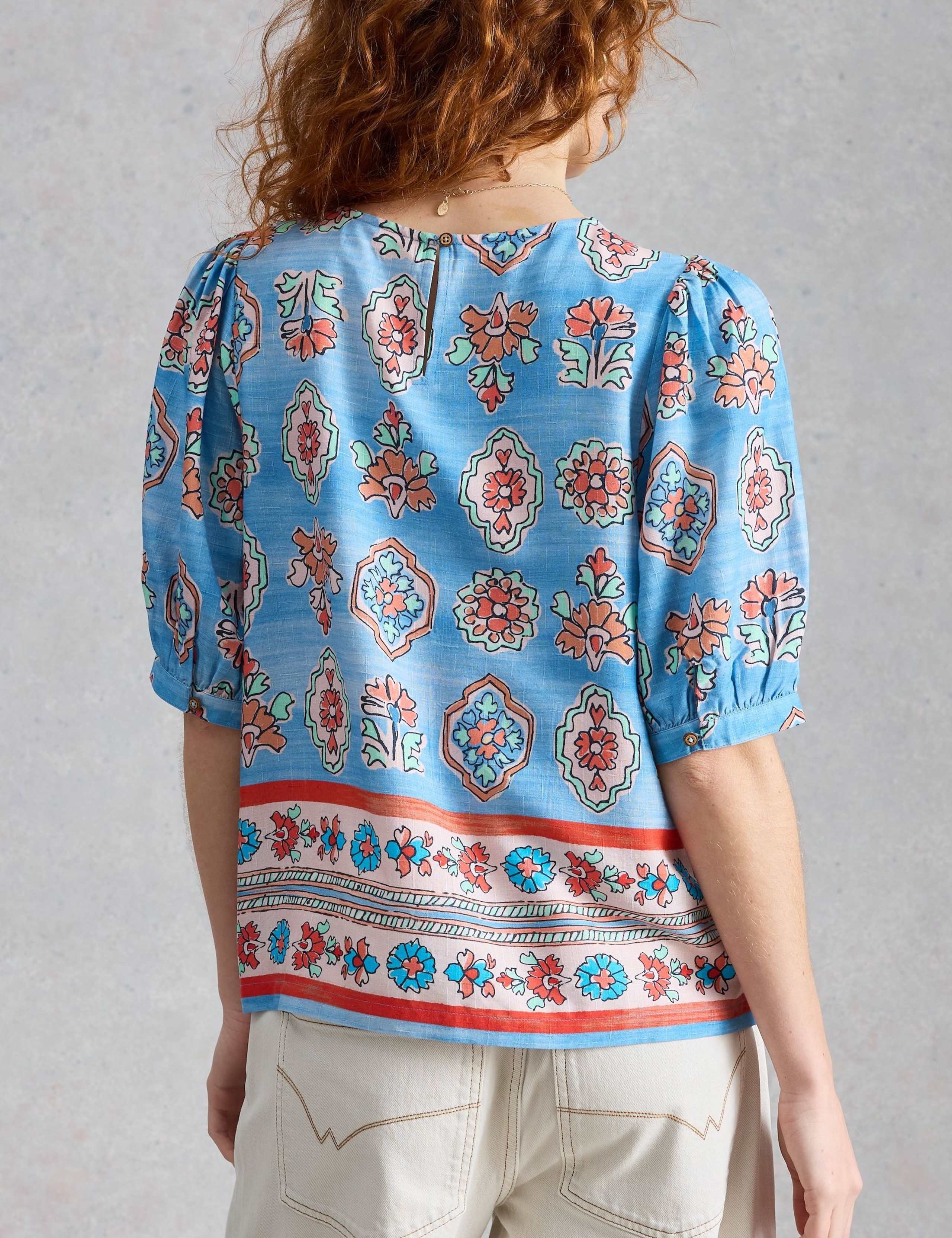 Floral Shell Top 5 of 6