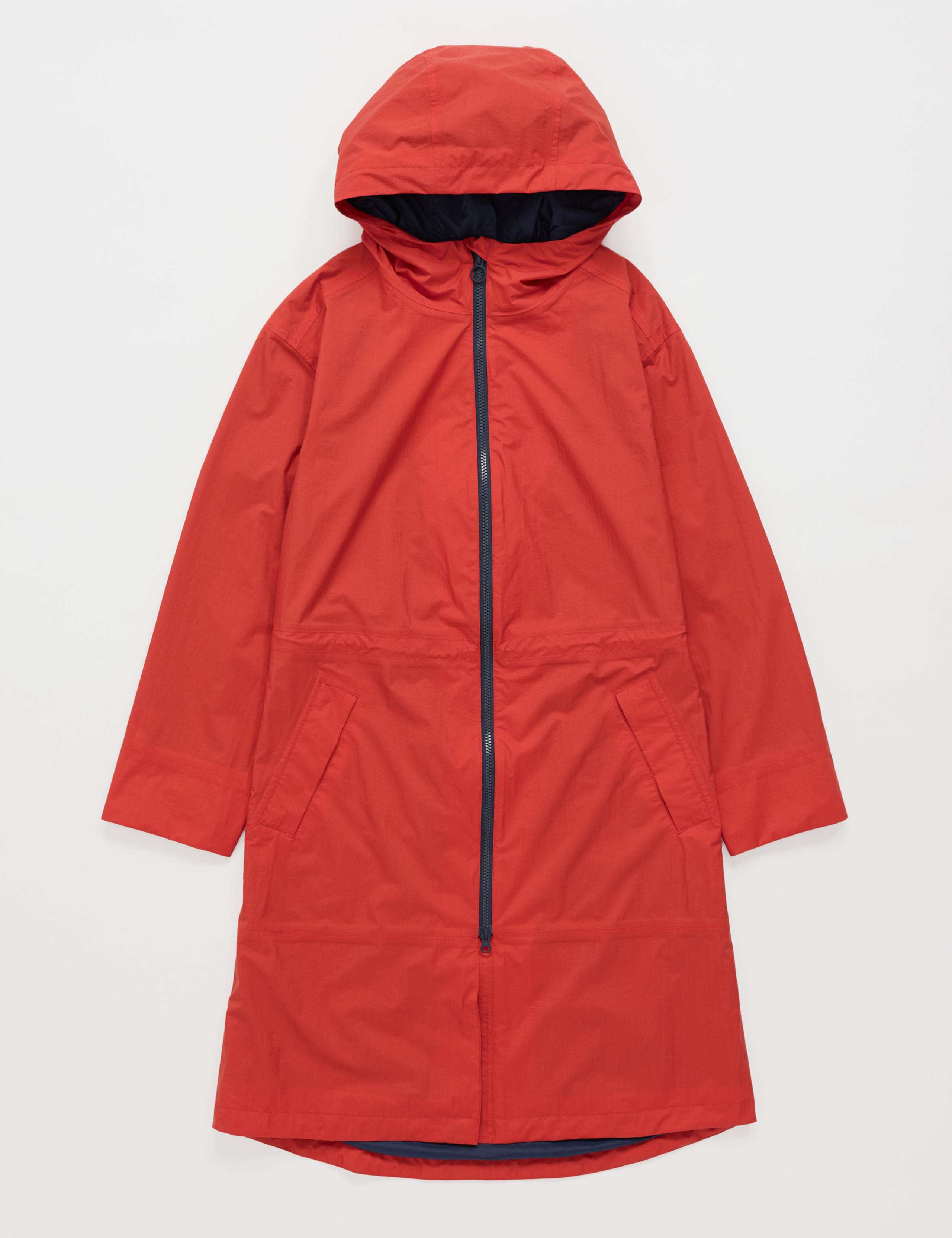 Hooded Longline Raincoat 2 of 5