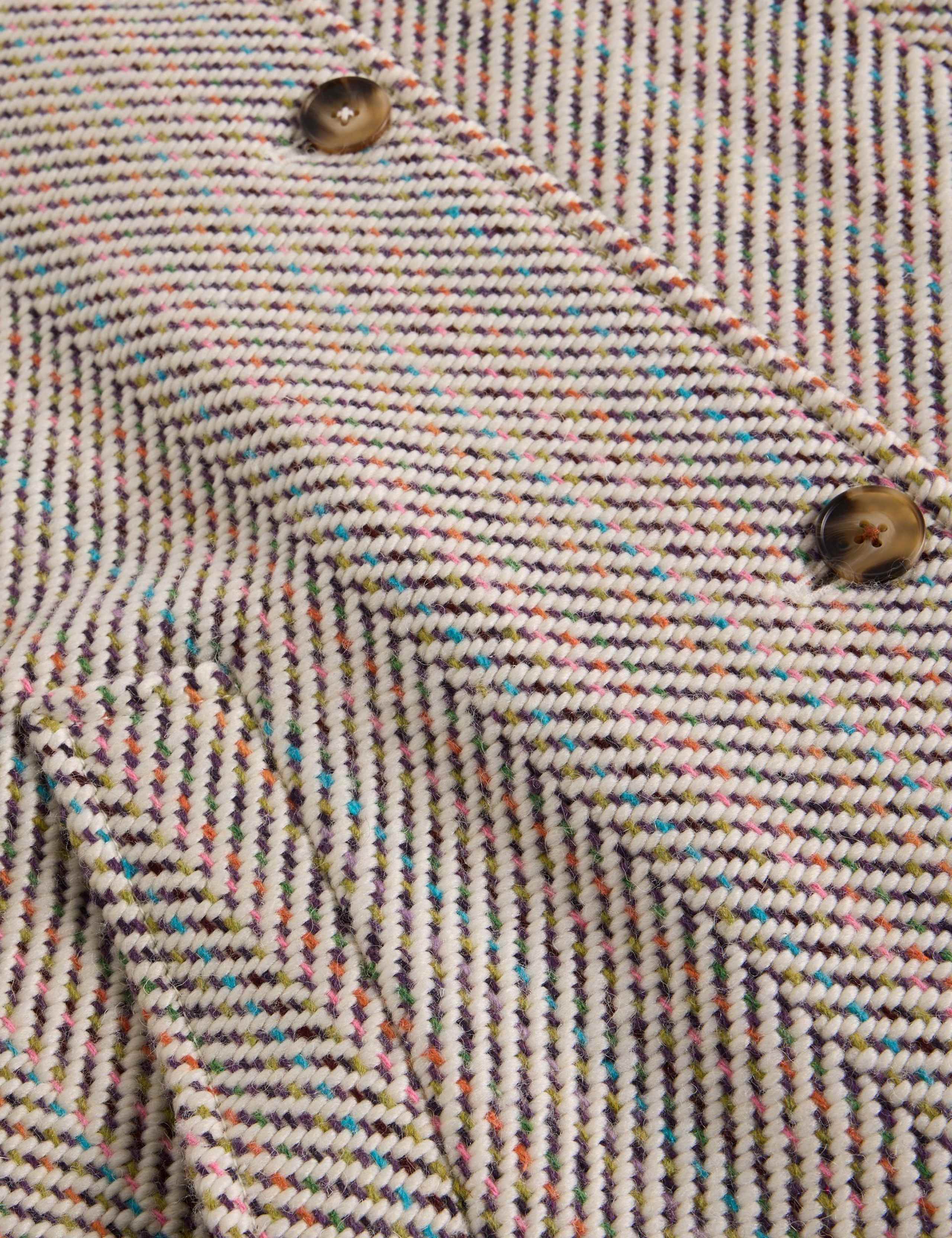 Wool Blend Herringbone Coat 5 of 6