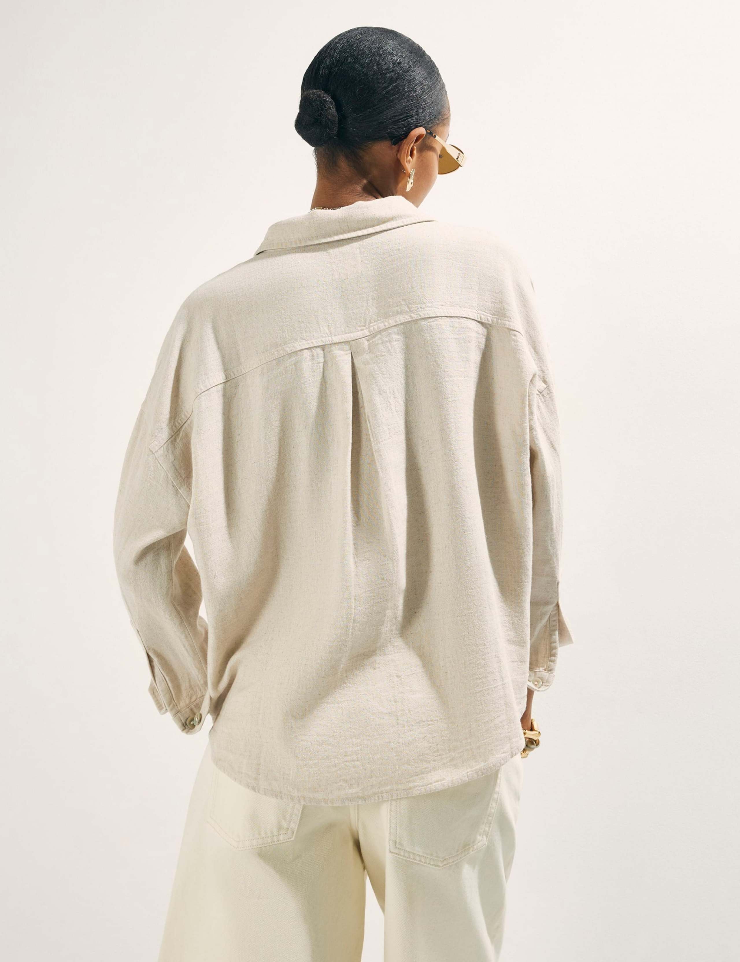 Linen Rich Relaxed Shirt 4 of 4