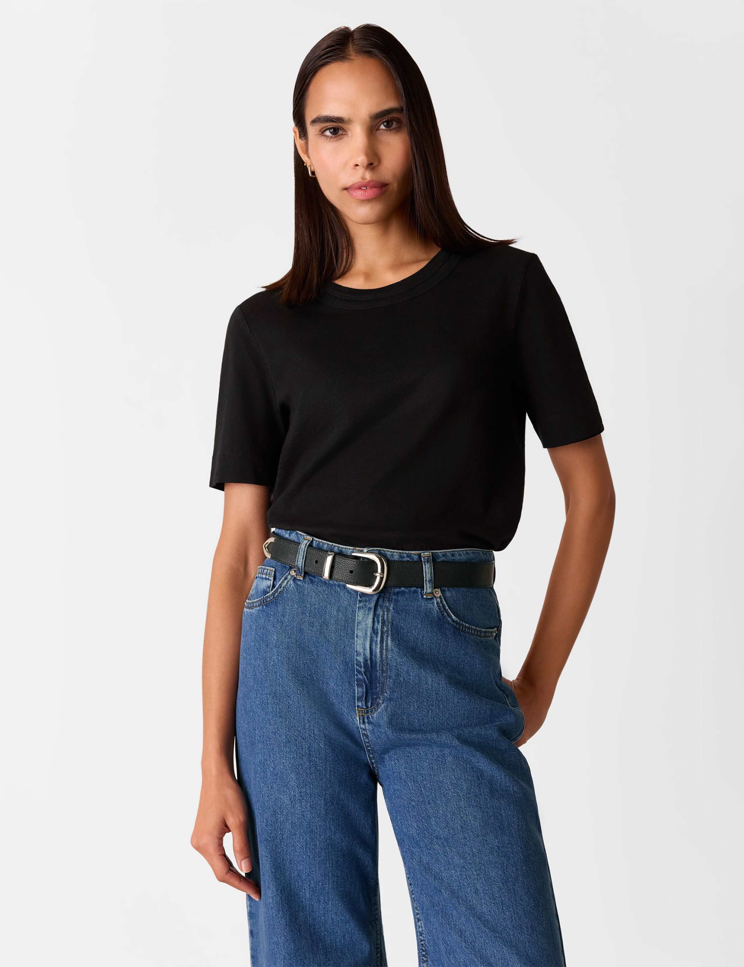 Rosa Pure Cotton T-Shirt 1 of 4