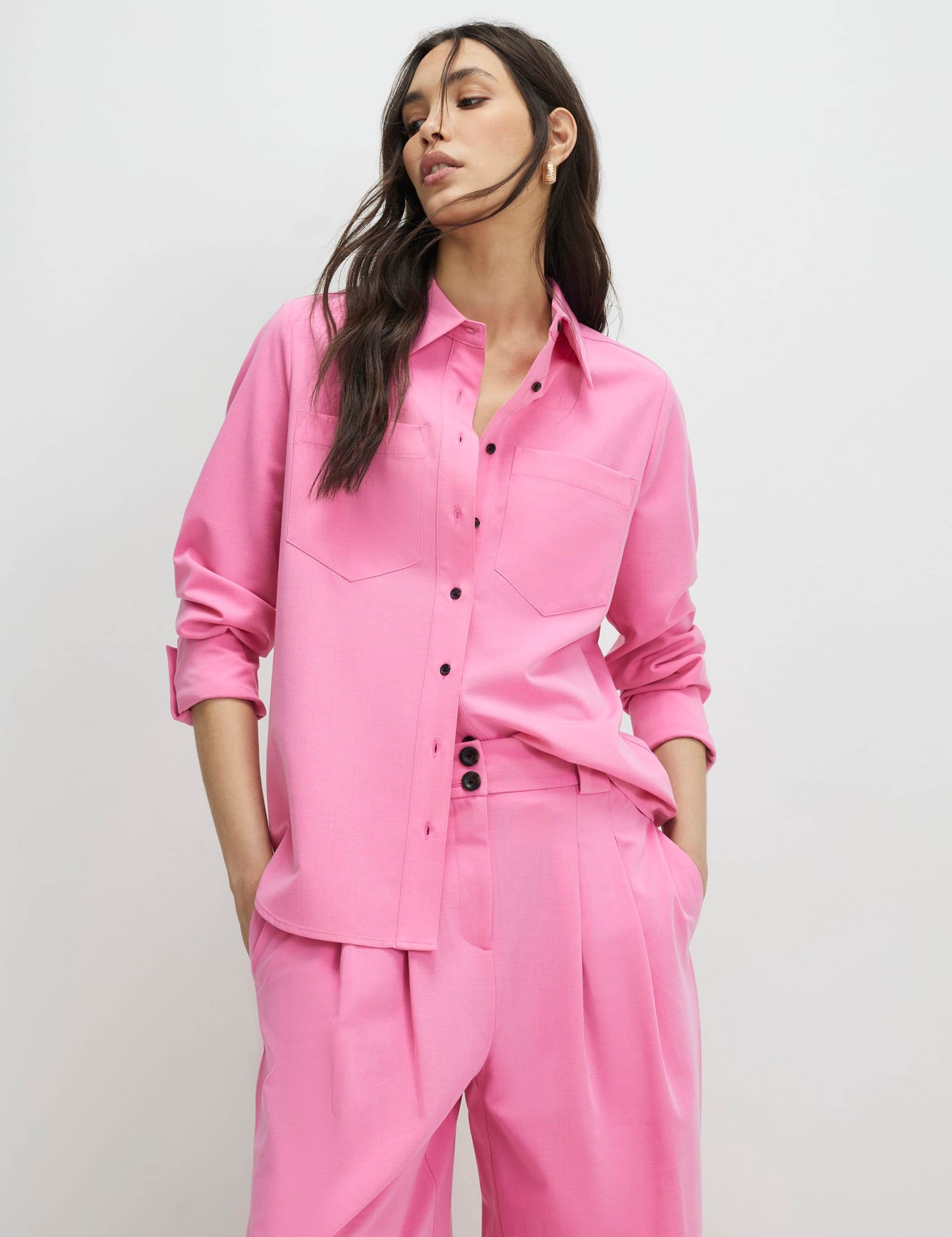 Tailored Pocket Detail Relaxed Shirt 1 of 4