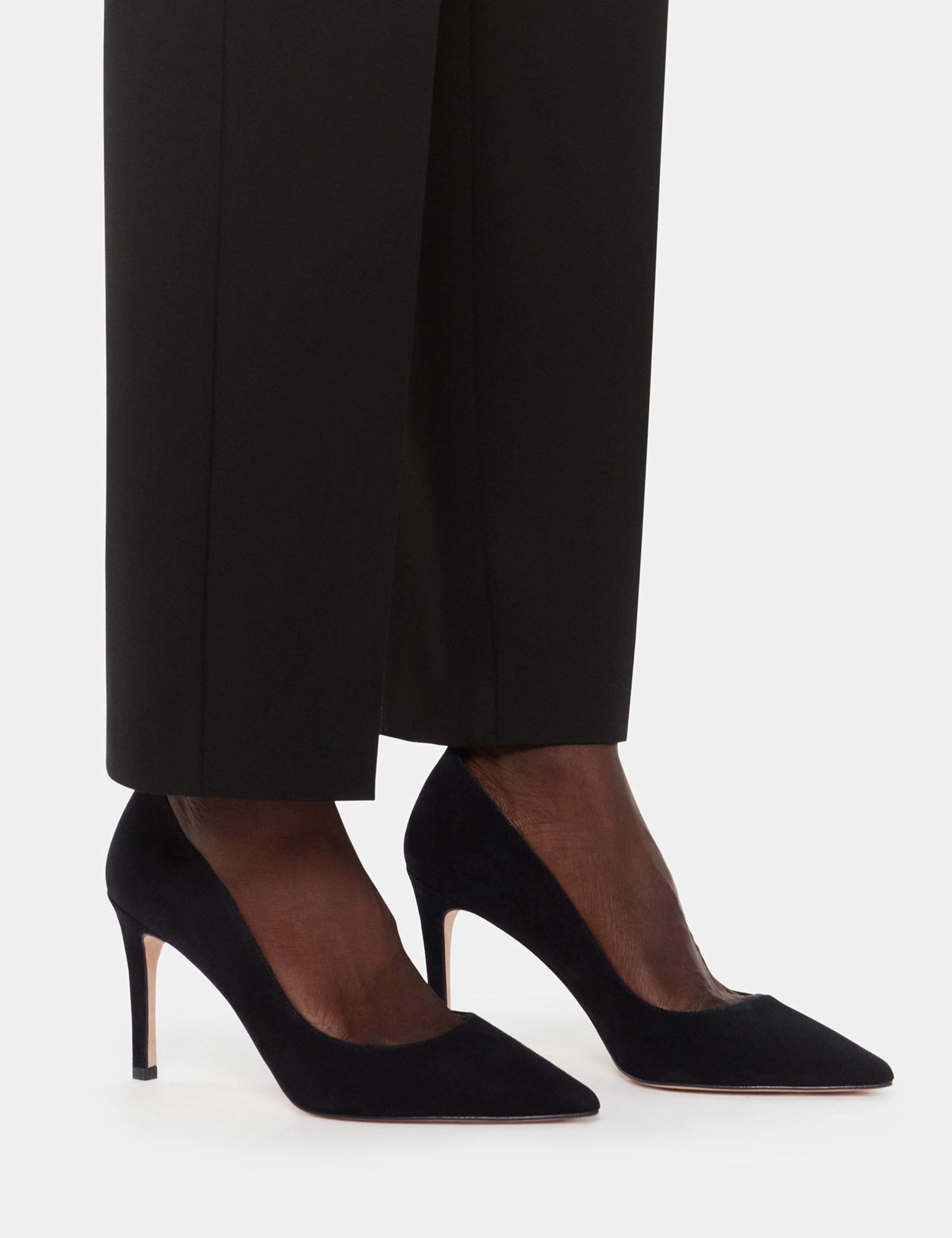 Suede Stiletto Court Shoes 2 of 4