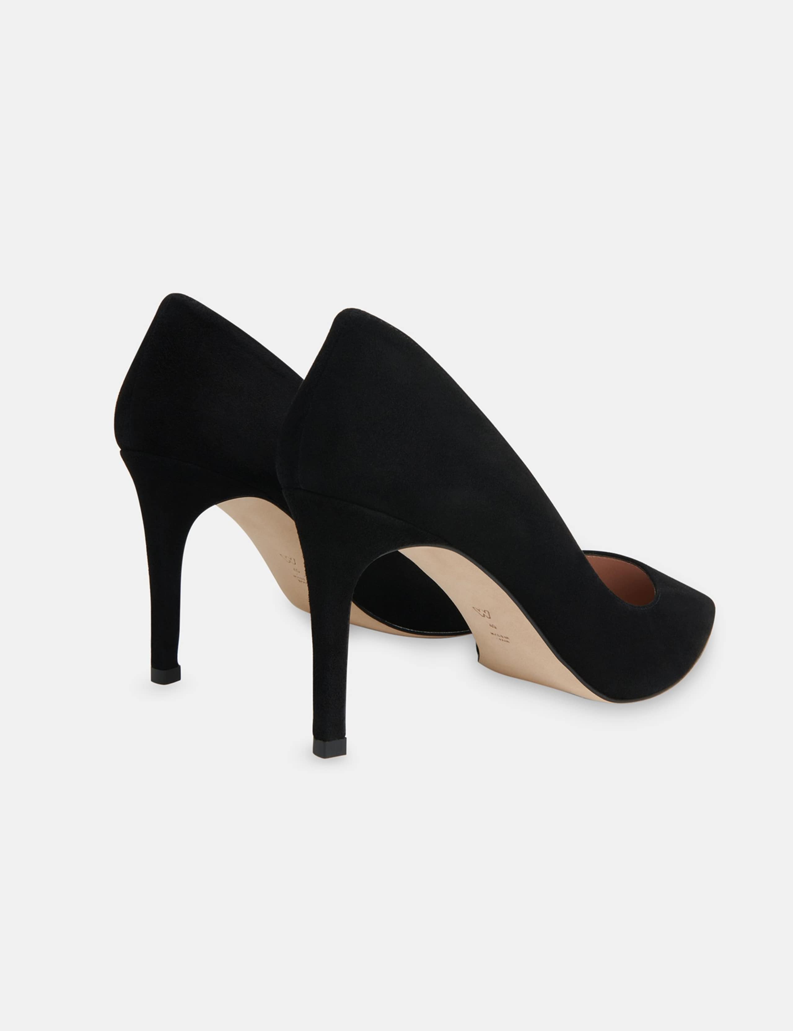 Suede Stiletto Court Shoes 4 of 4