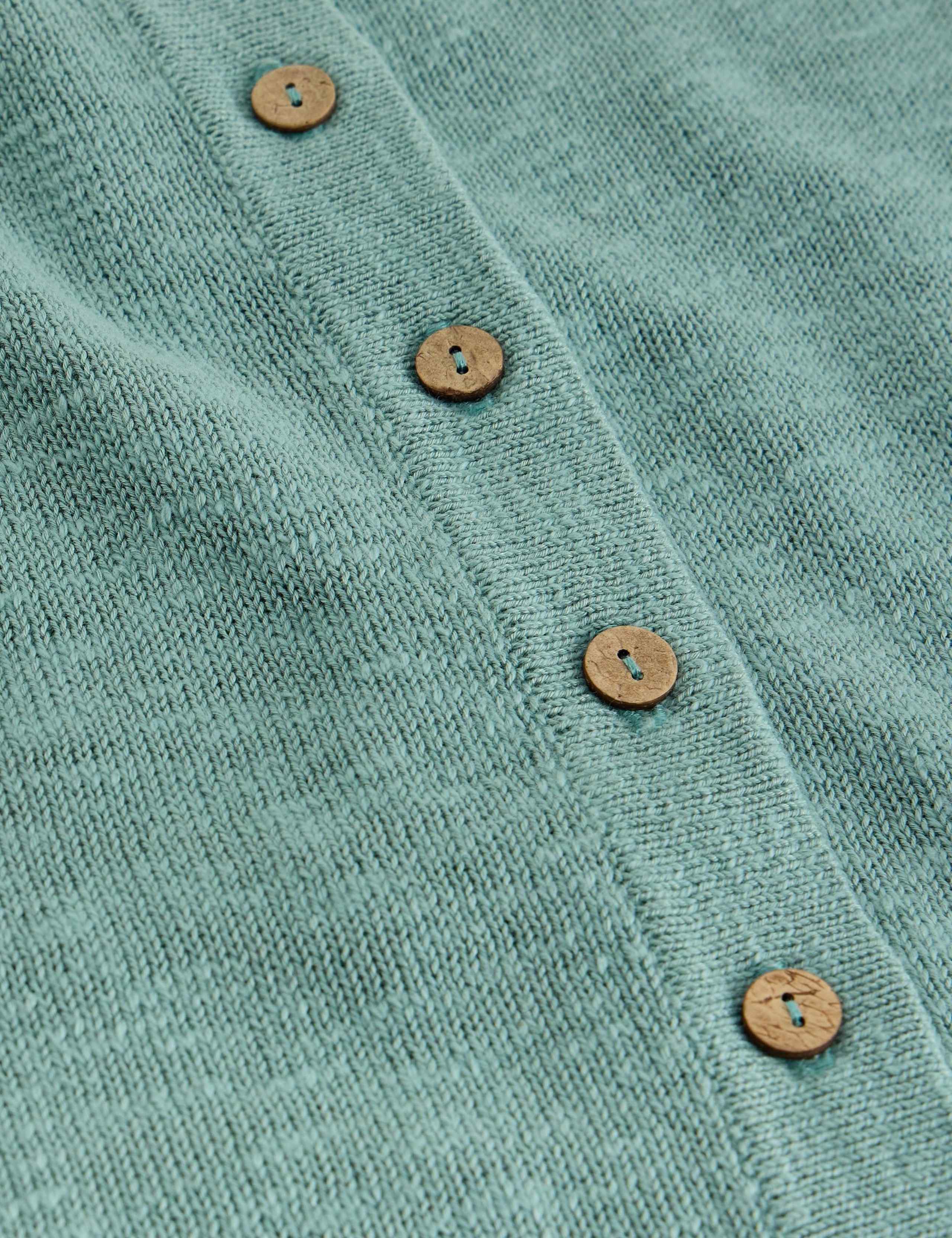 Cotton Rich Textured Cardigan 3 of 6