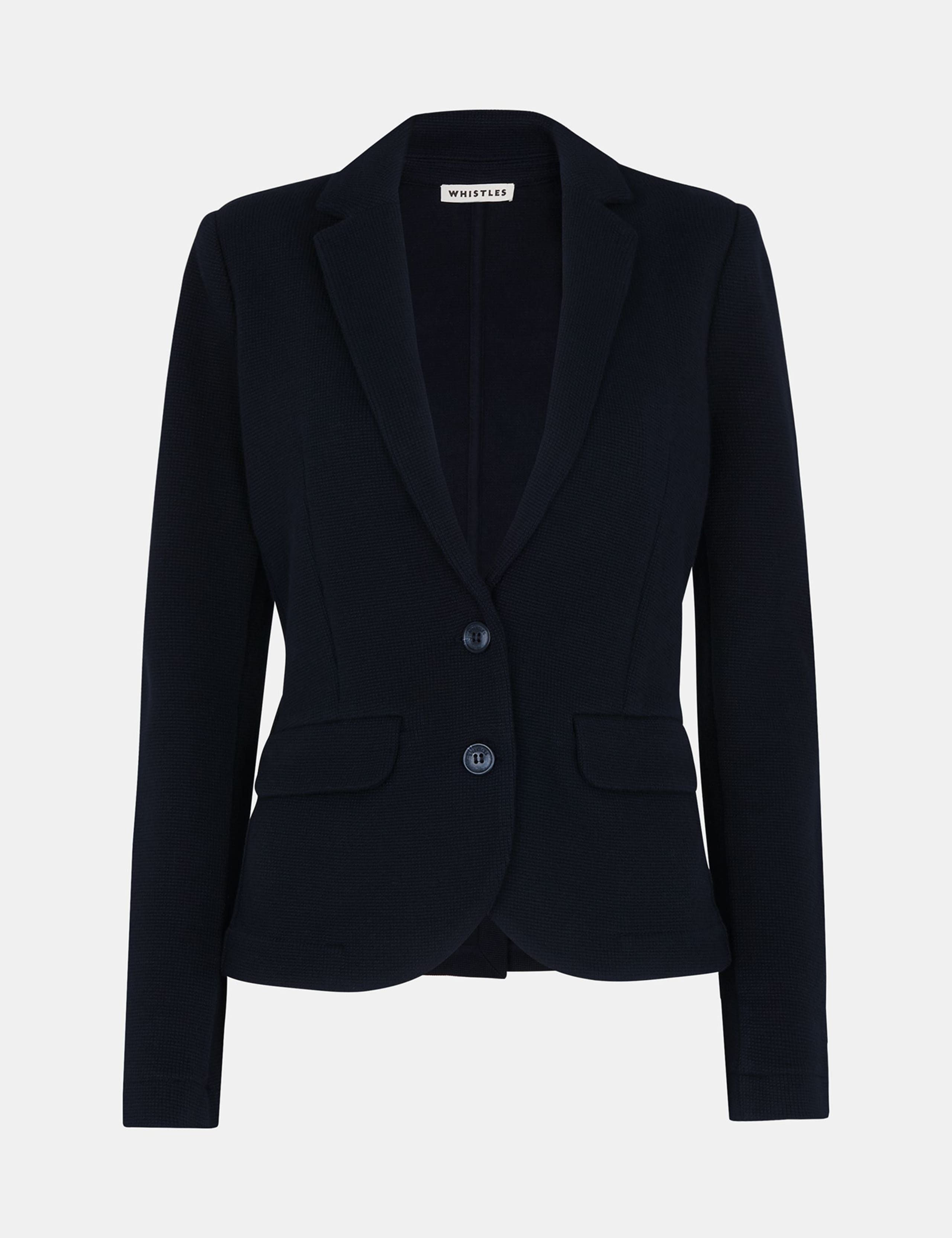 Jersey Slim Single Breasted Blazer 2 of 4