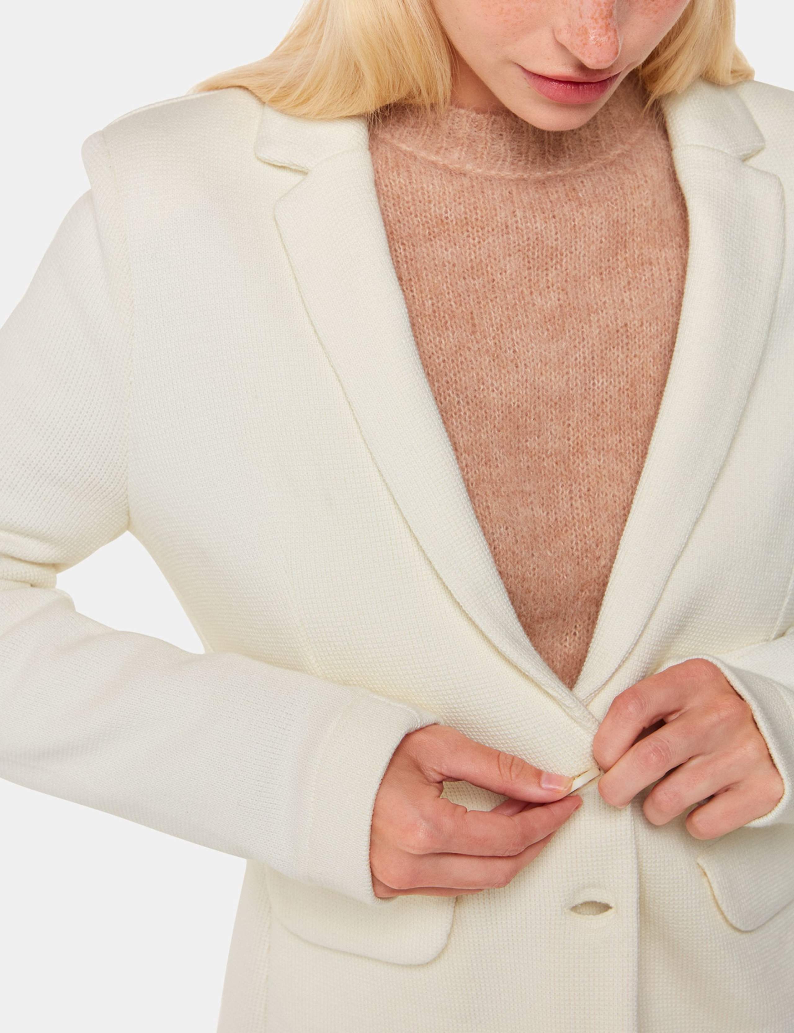 Jersey Slim Single Breasted Blazer 3 of 4