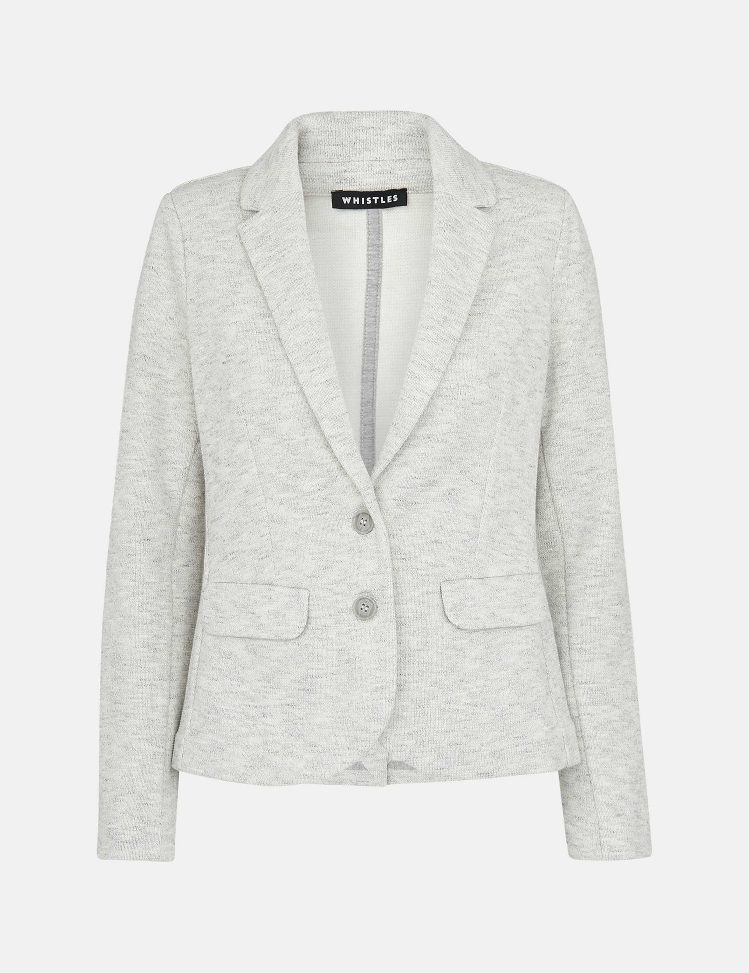 Jersey Slim Single Breasted Blazer 2 of 4