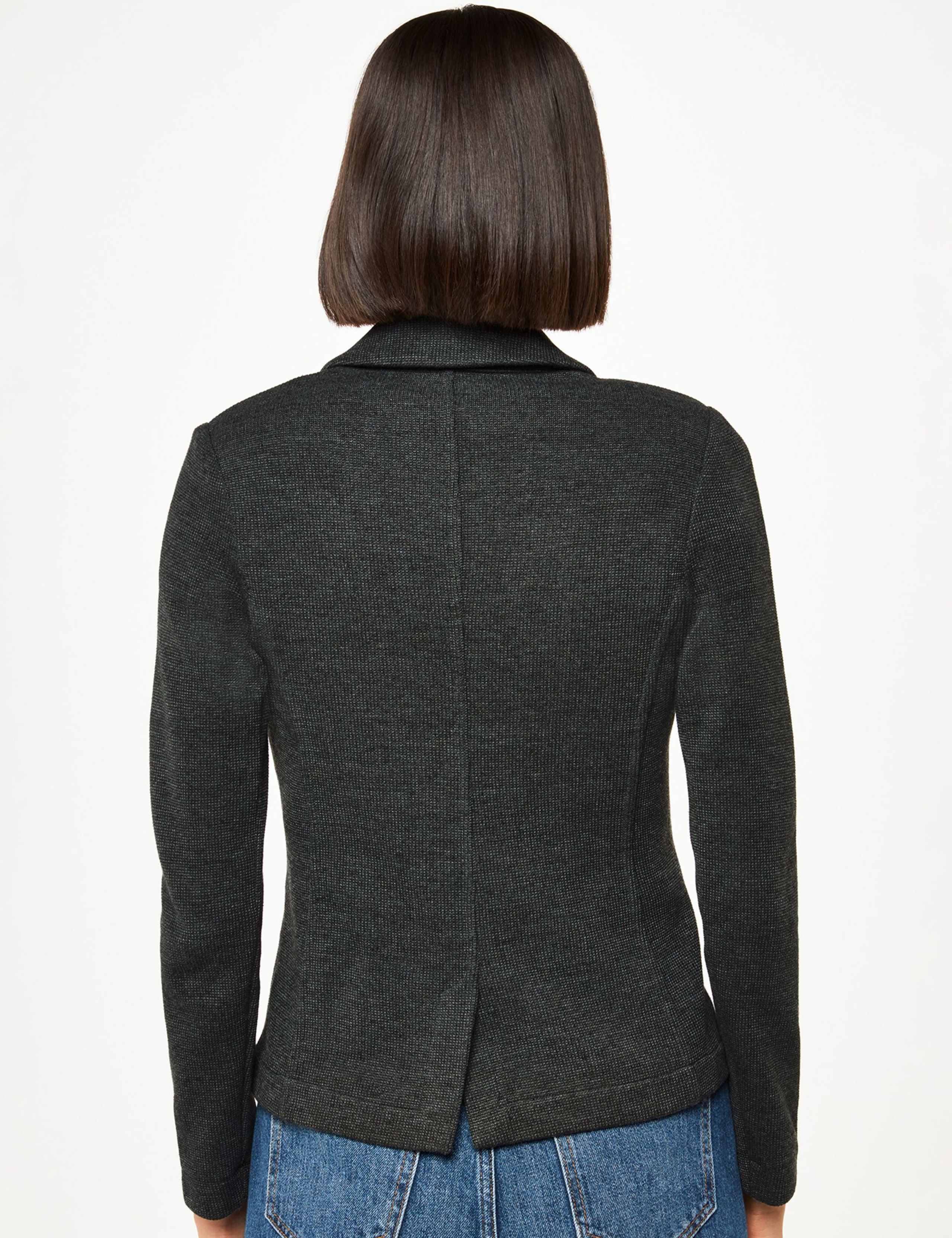 Jersey Slim Single Breasted Blazer 4 of 4