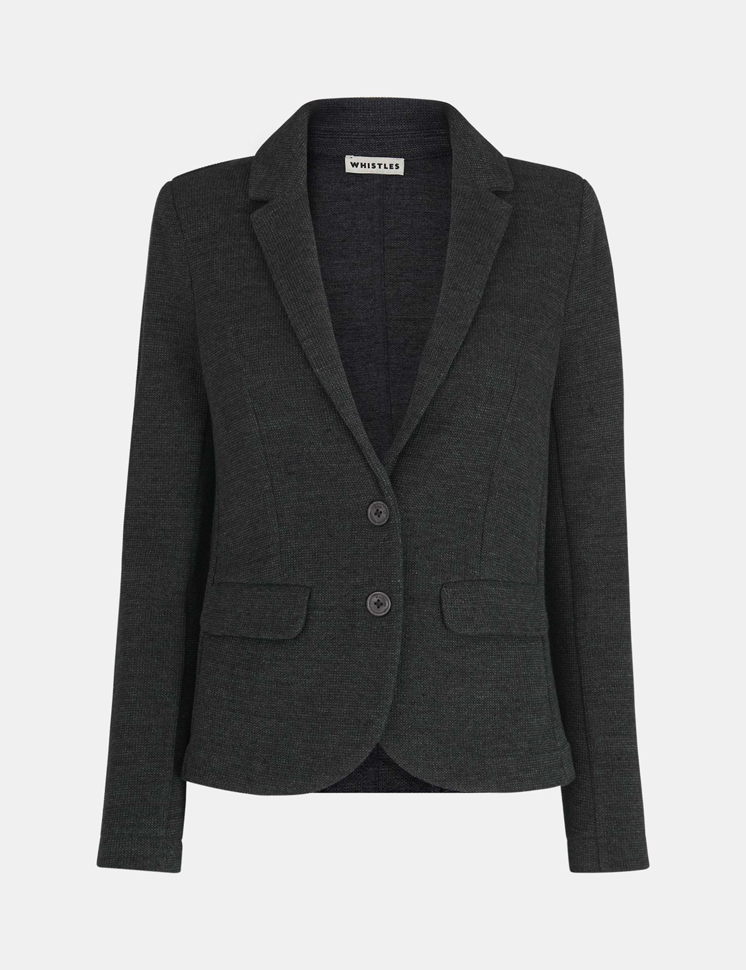 Jersey Slim Single Breasted Blazer 2 of 4