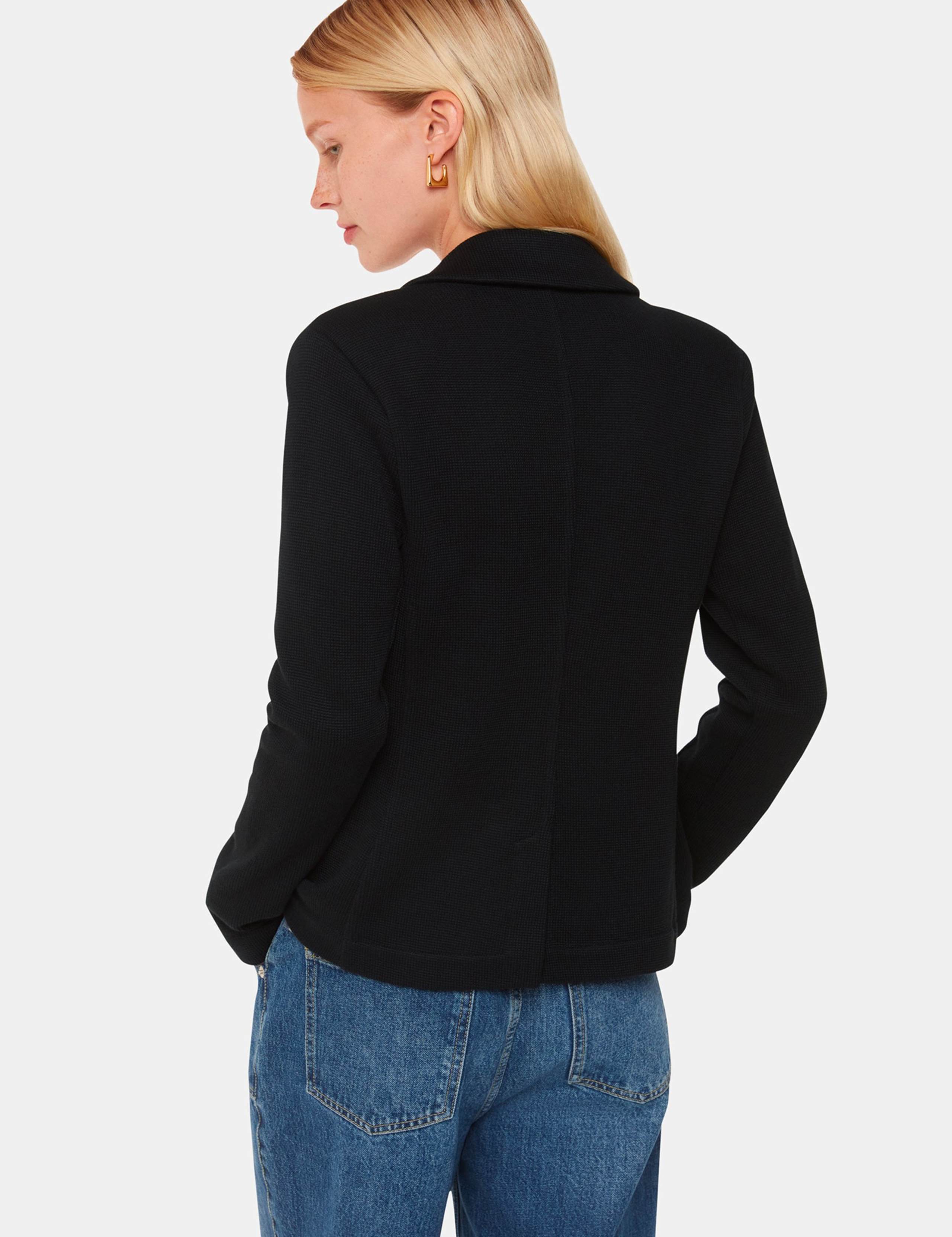 Jersey Slim Single Breasted Blazer 3 of 4
