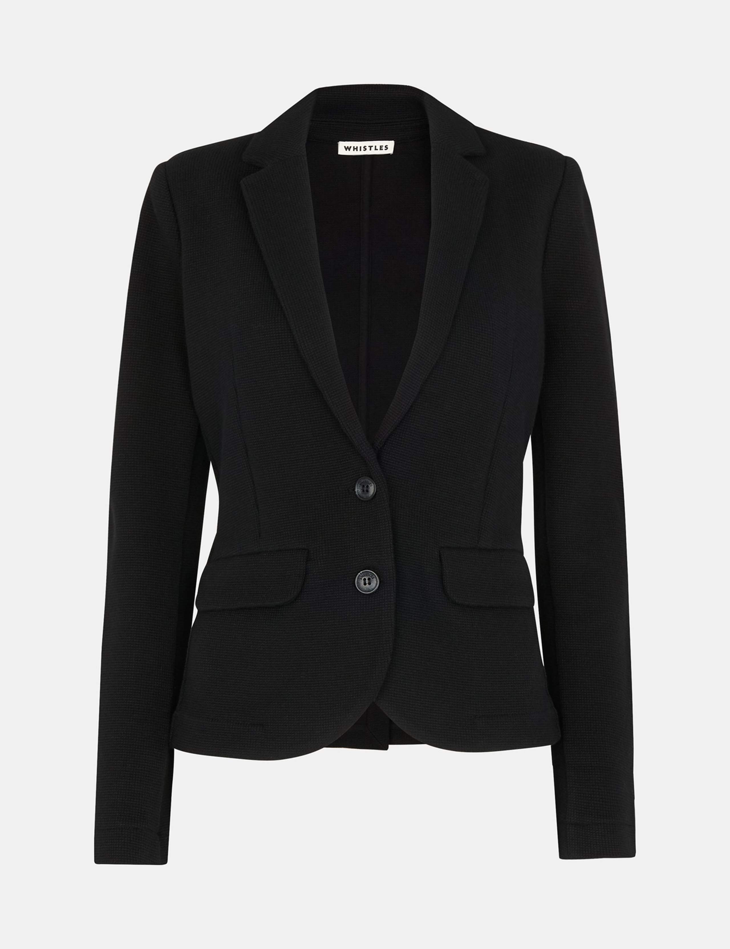 Jersey Slim Single Breasted Blazer 2 of 4