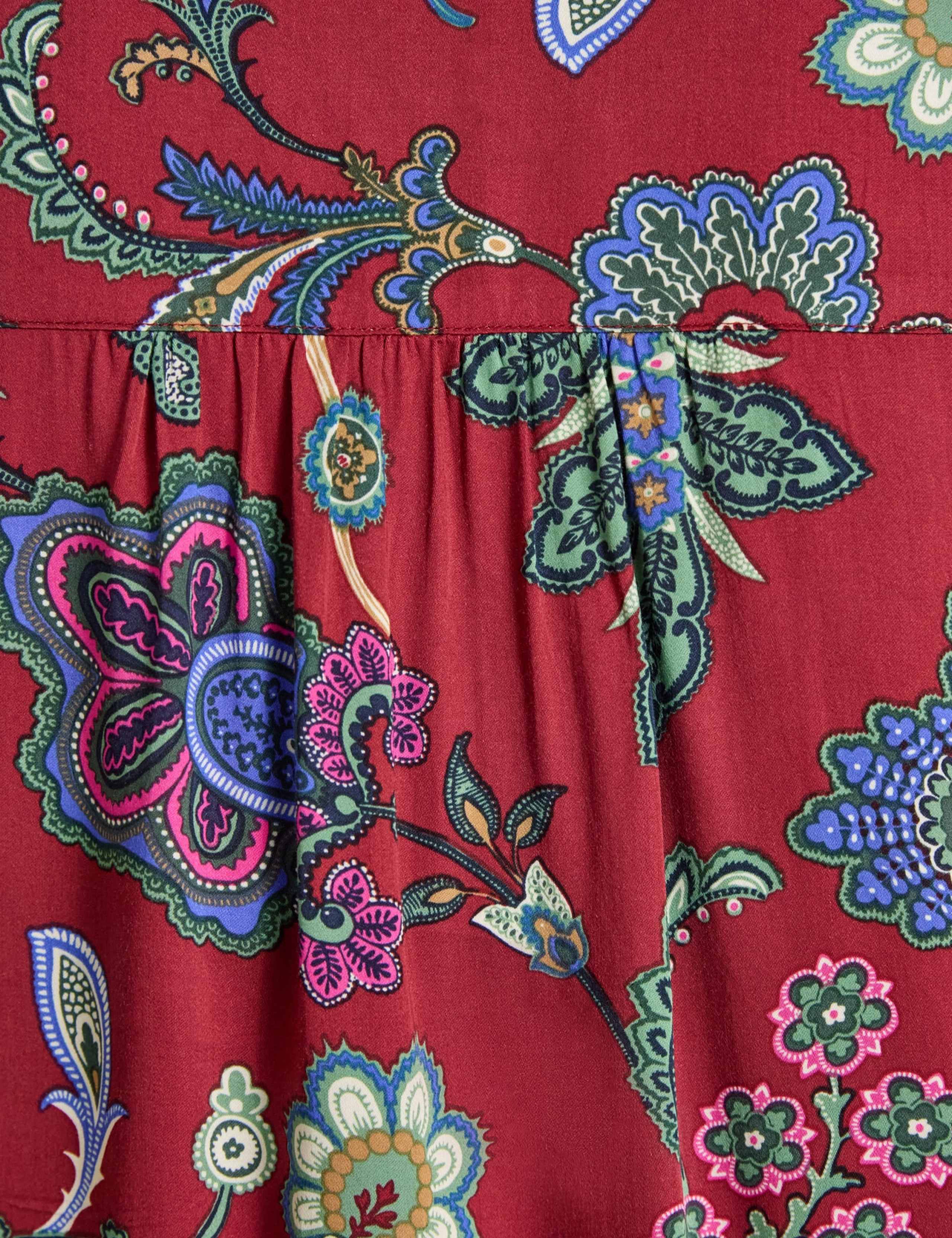 Floral Collared Relaxed Shirt 7 of 7