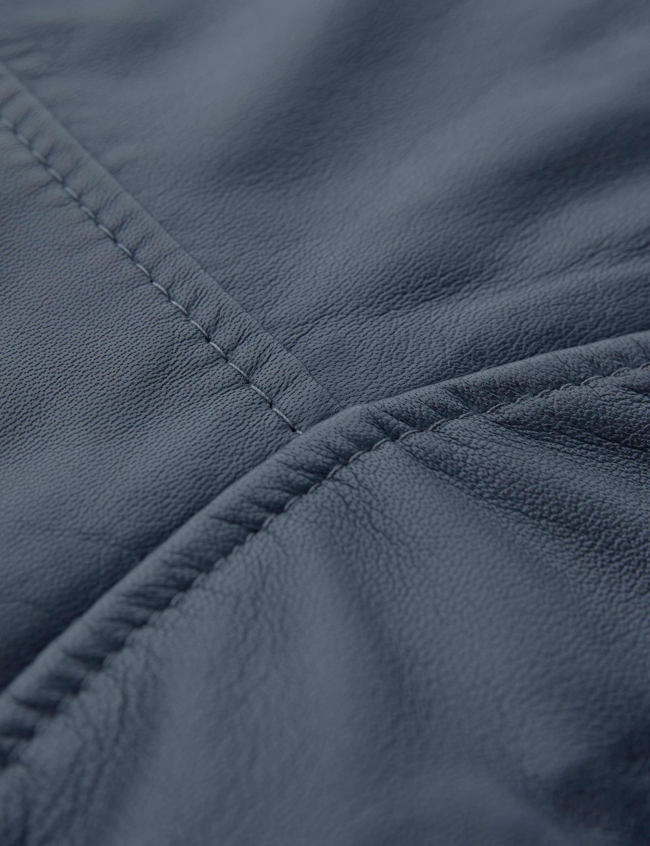 Leather Biker Jacket 6 of 7