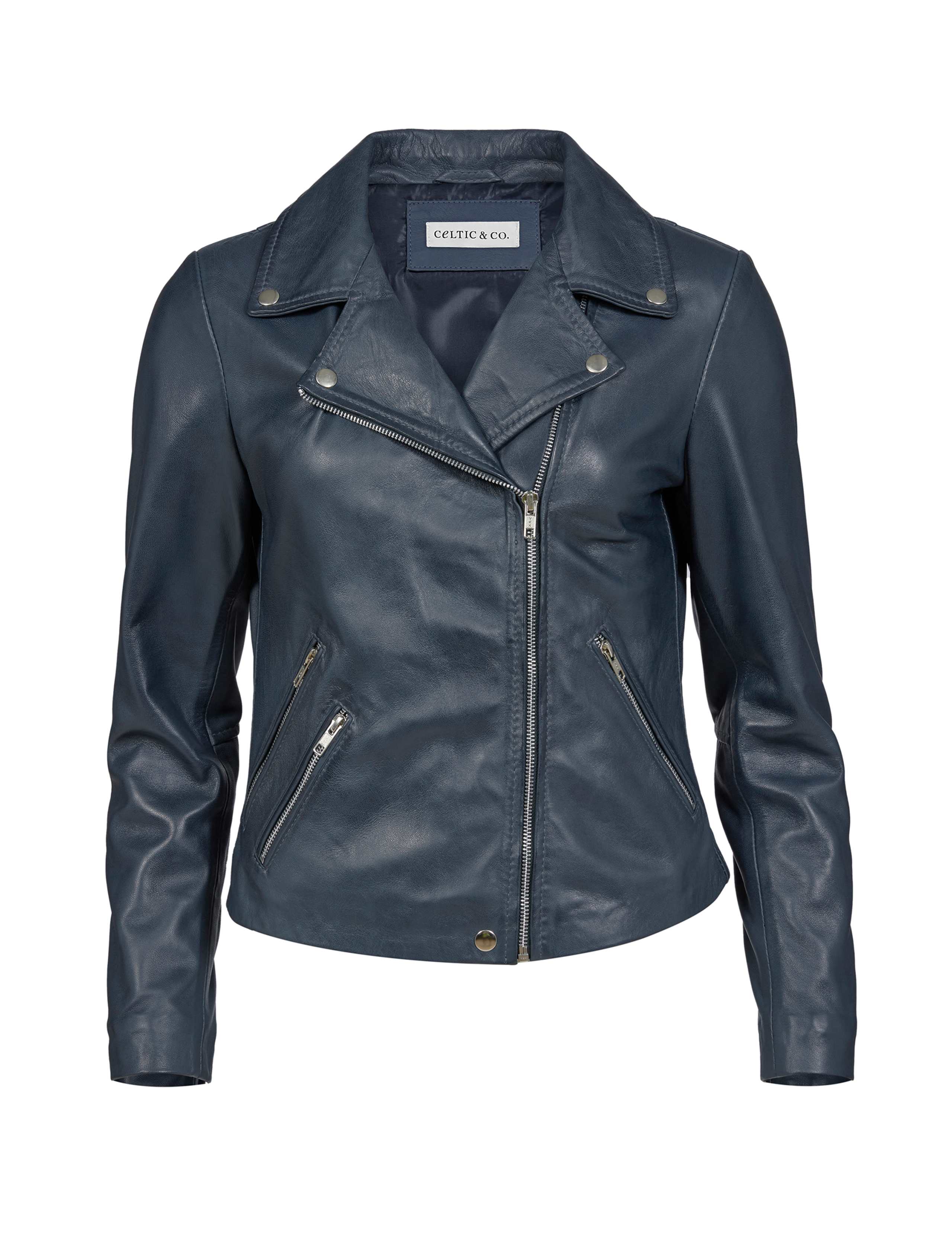 Leather Biker Jacket 2 of 7
