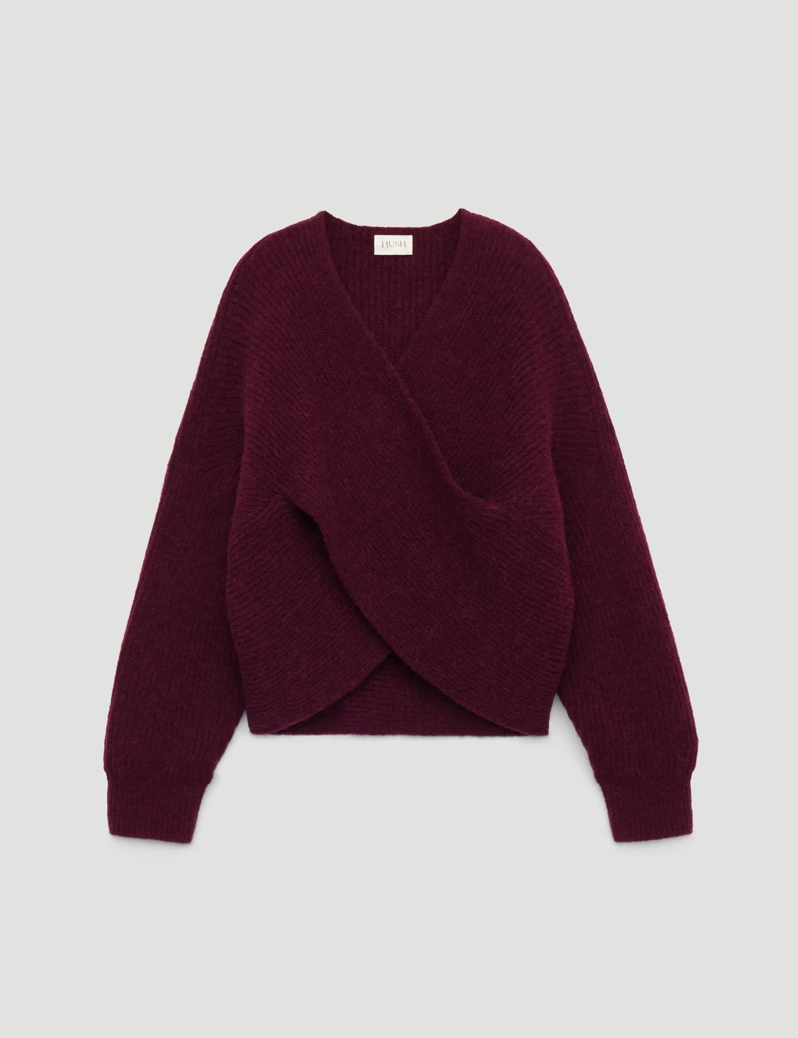 Wool Alpaca Rich Textured V Neck Jumper 2 of 6
