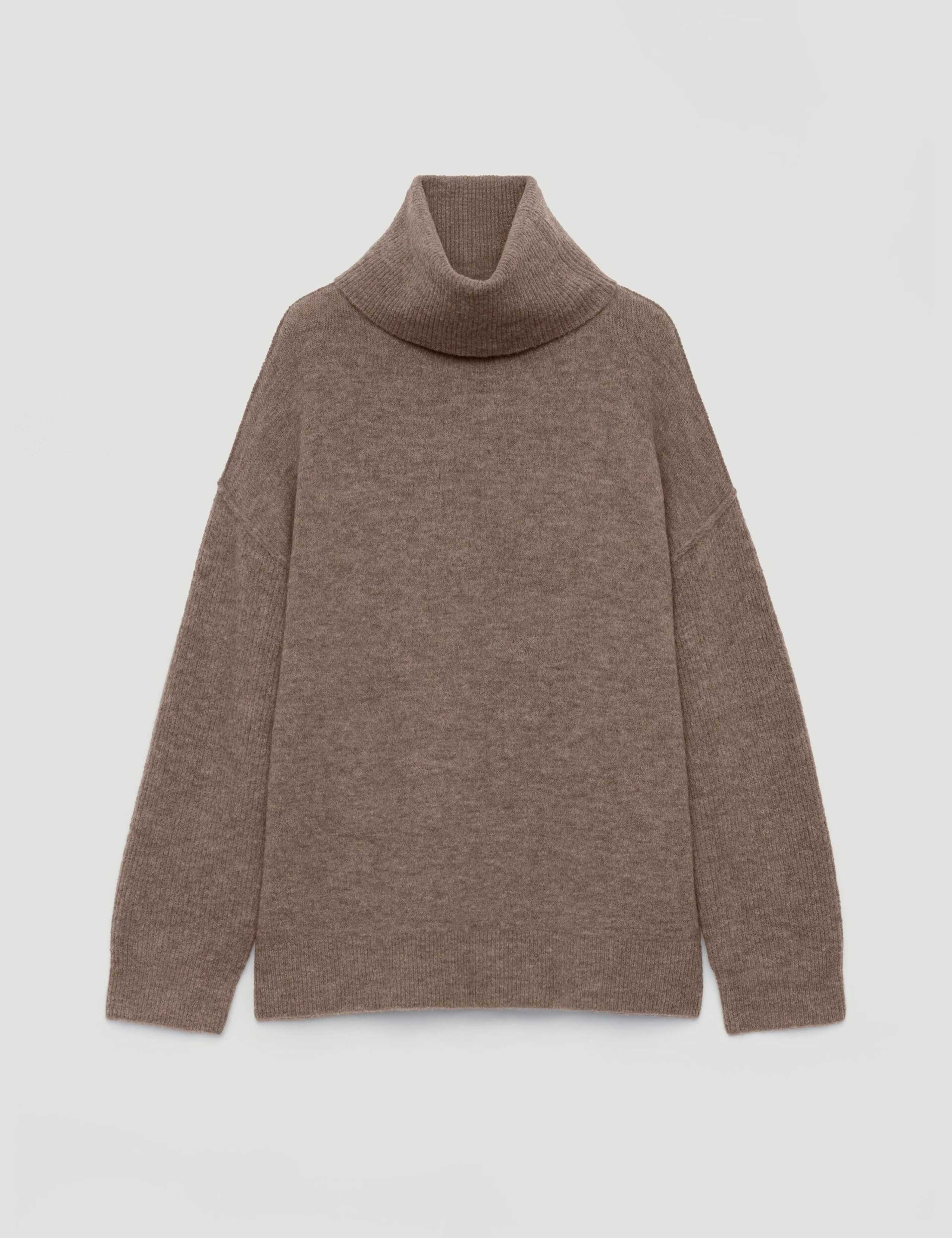 Wool Blend Textured Roll Neck Jumper 2 of 5