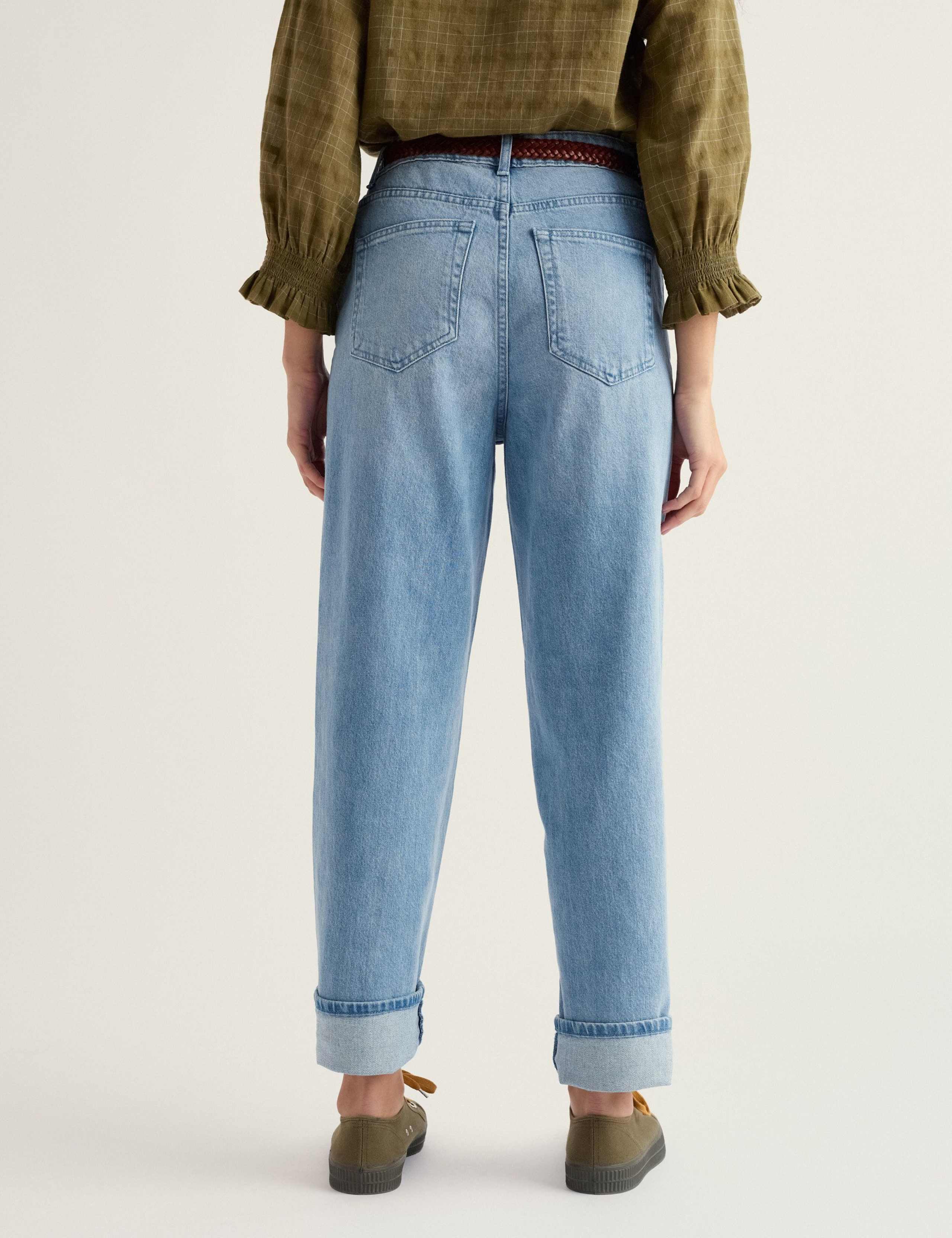 Cotton Rich Straight Leg Jeans 4 of 5