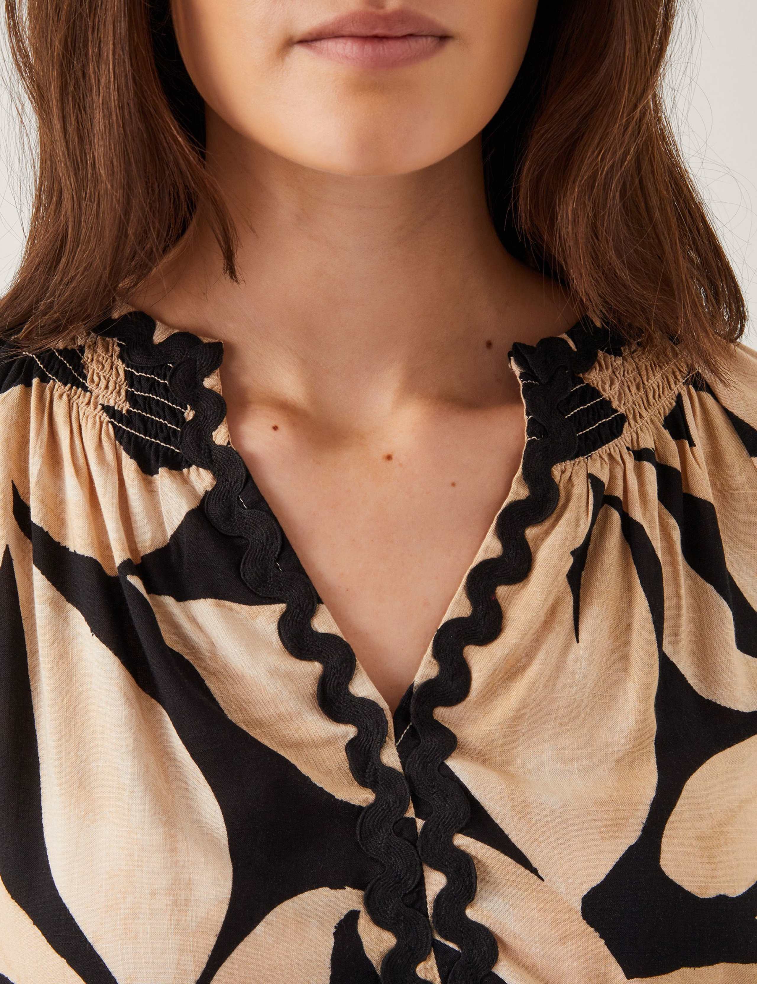 Annie Floral Printed Top 3 of 4