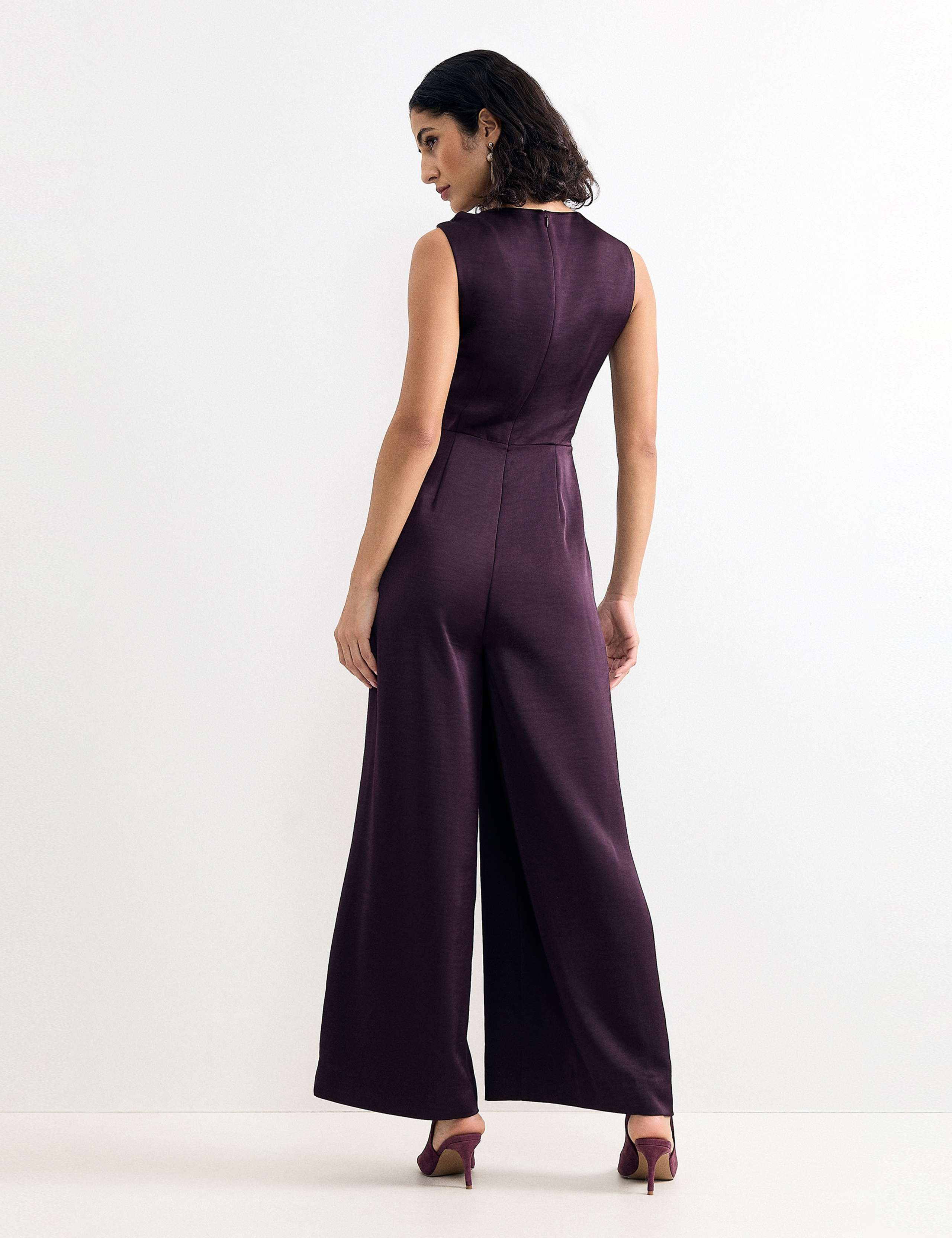 Embellished Wide Leg Jumpsuit 3 of 7