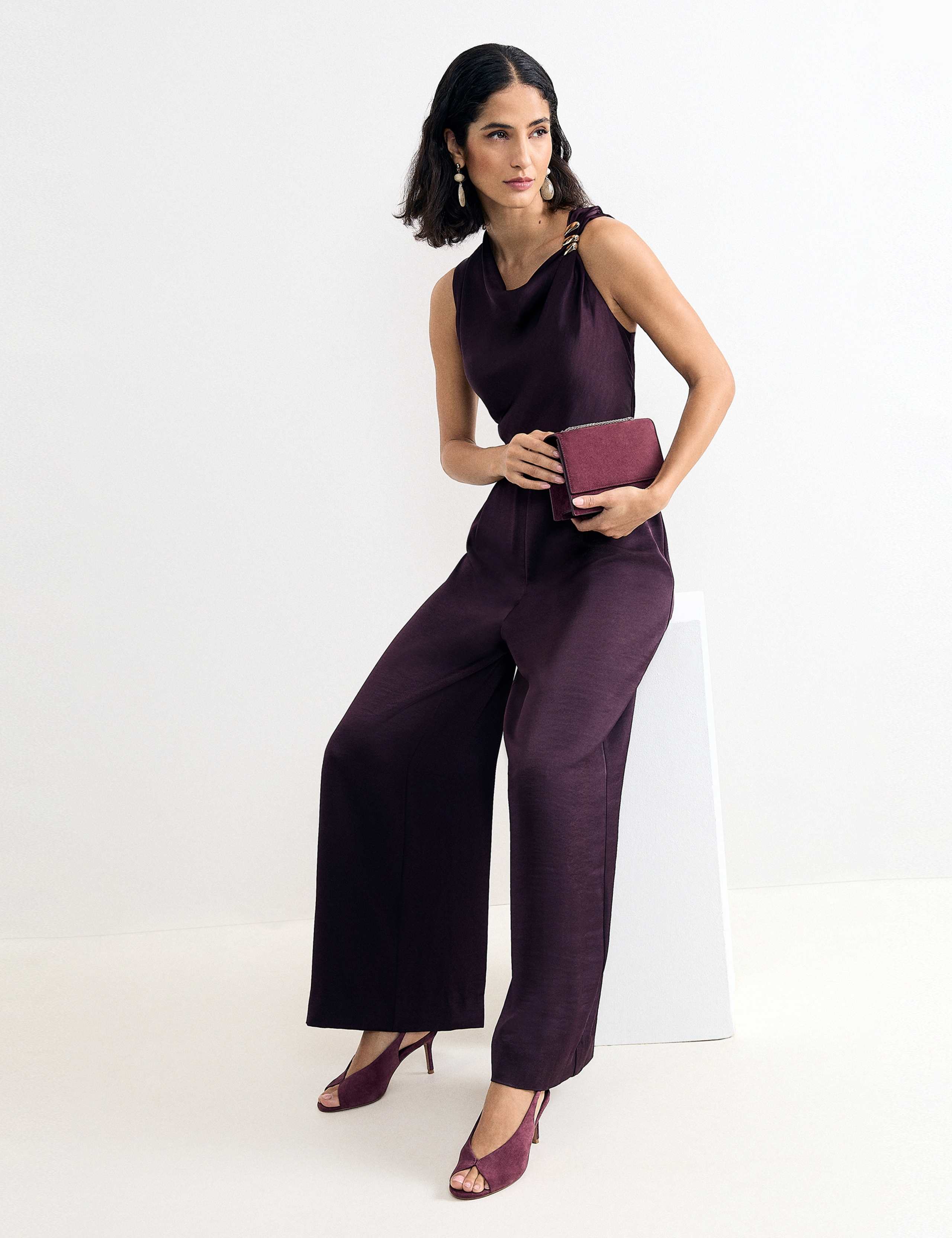 Embellished Wide Leg Jumpsuit 5 of 7
