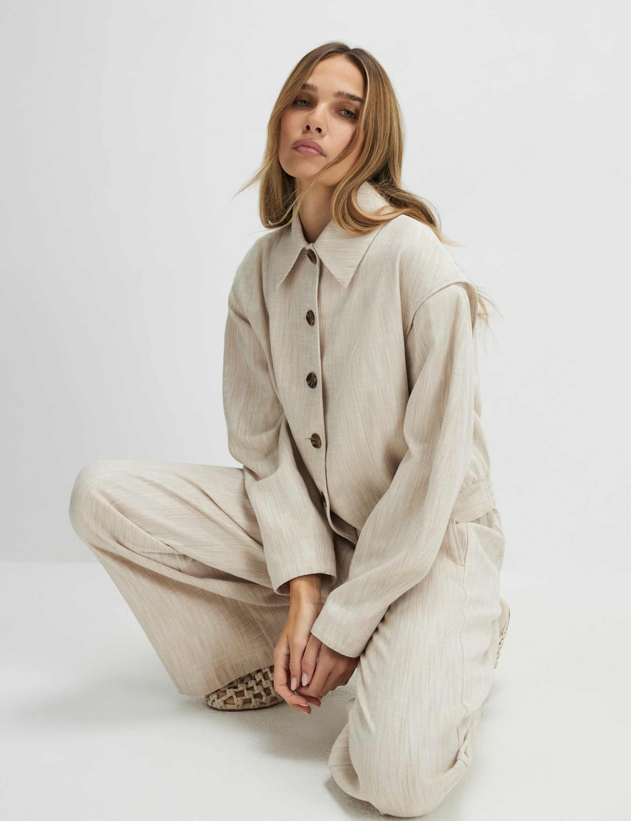 Pure Cotton Textured Bomber Jacket 3 of 4