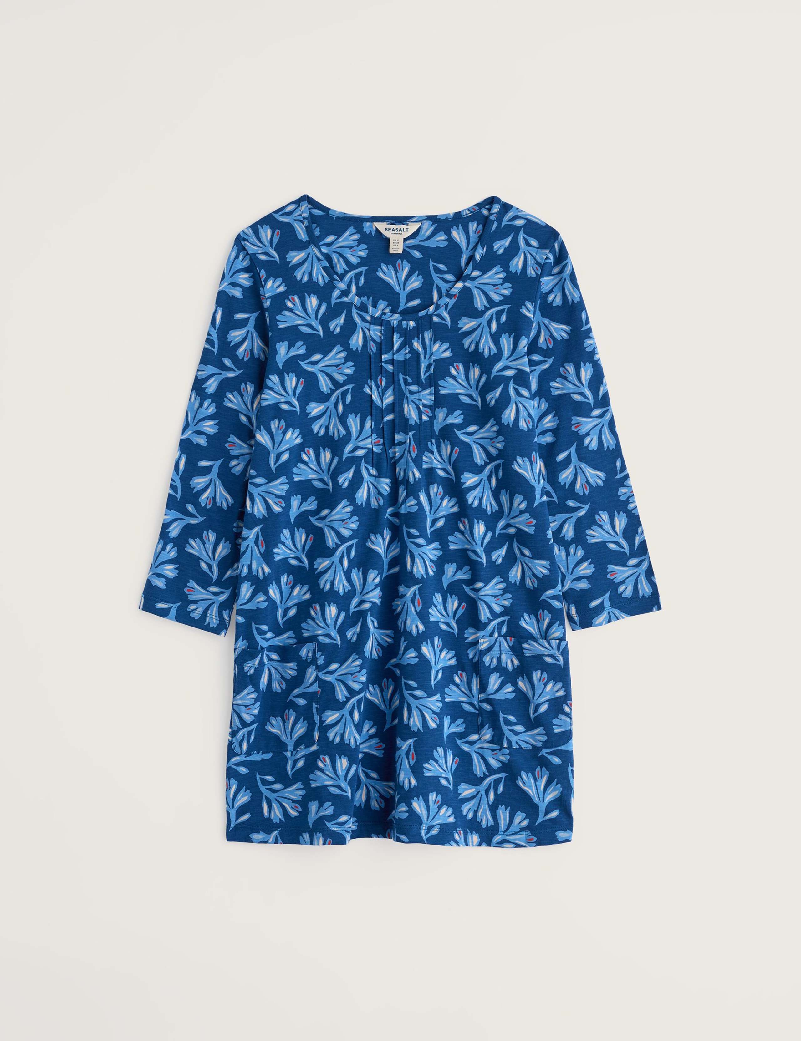 Pure Cotton Floral Tunic 2 of 5