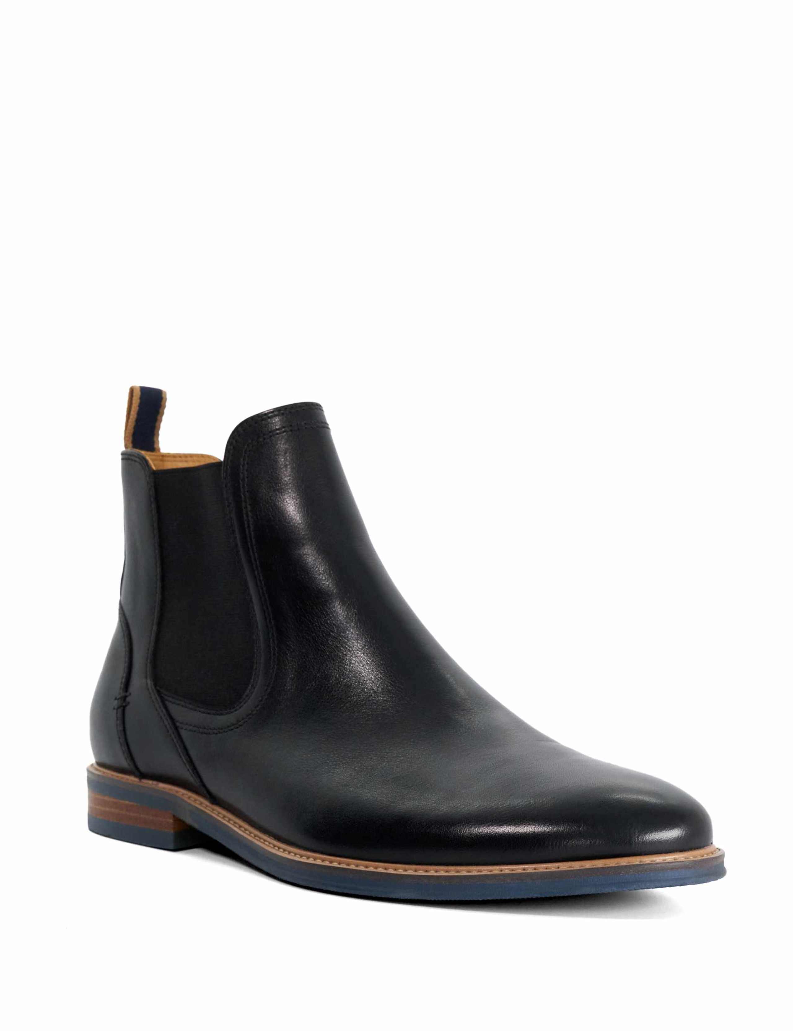 Wide Fit Leather Chelsea Boots 3 of 6