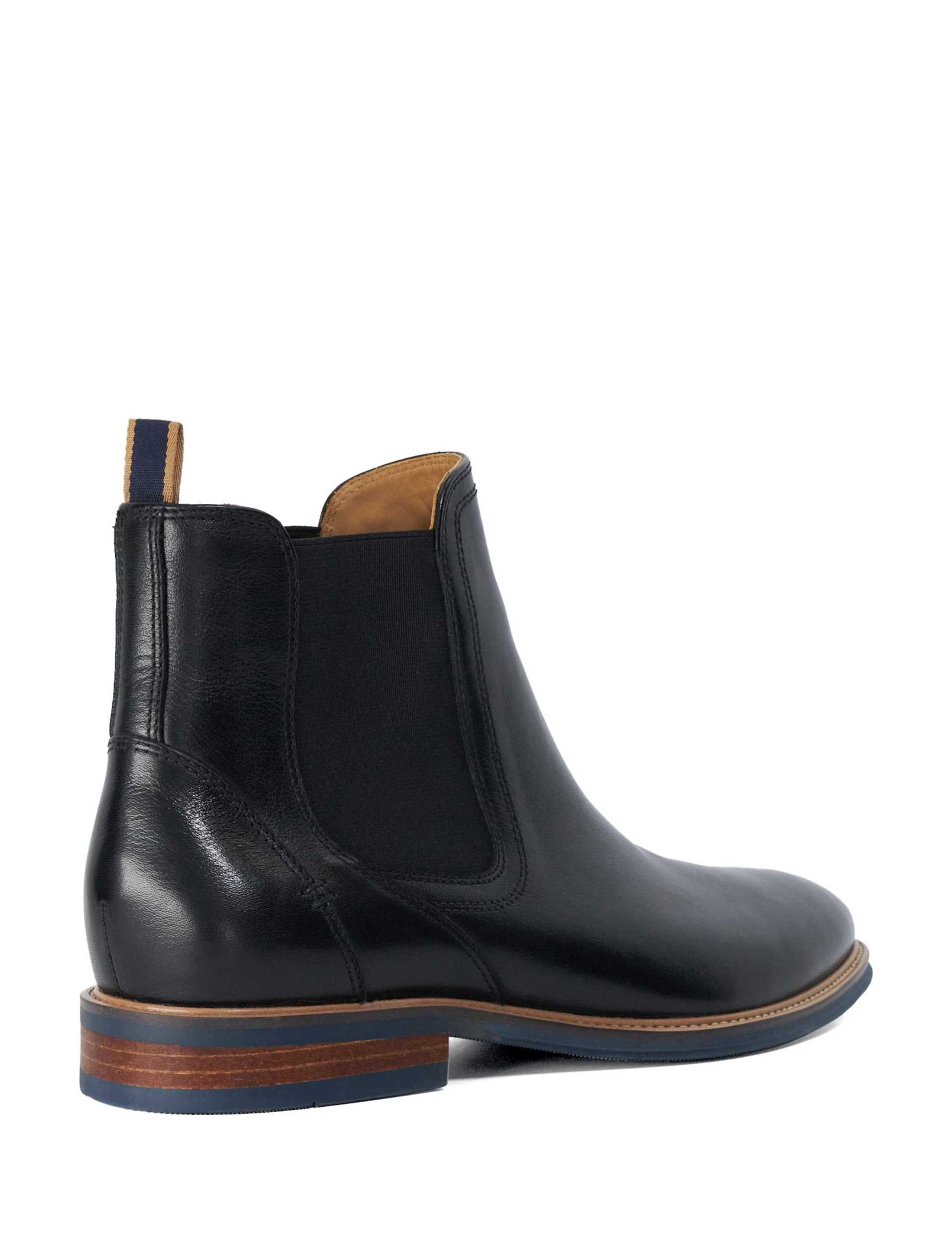 Wide Fit Leather Chelsea Boots 5 of 6