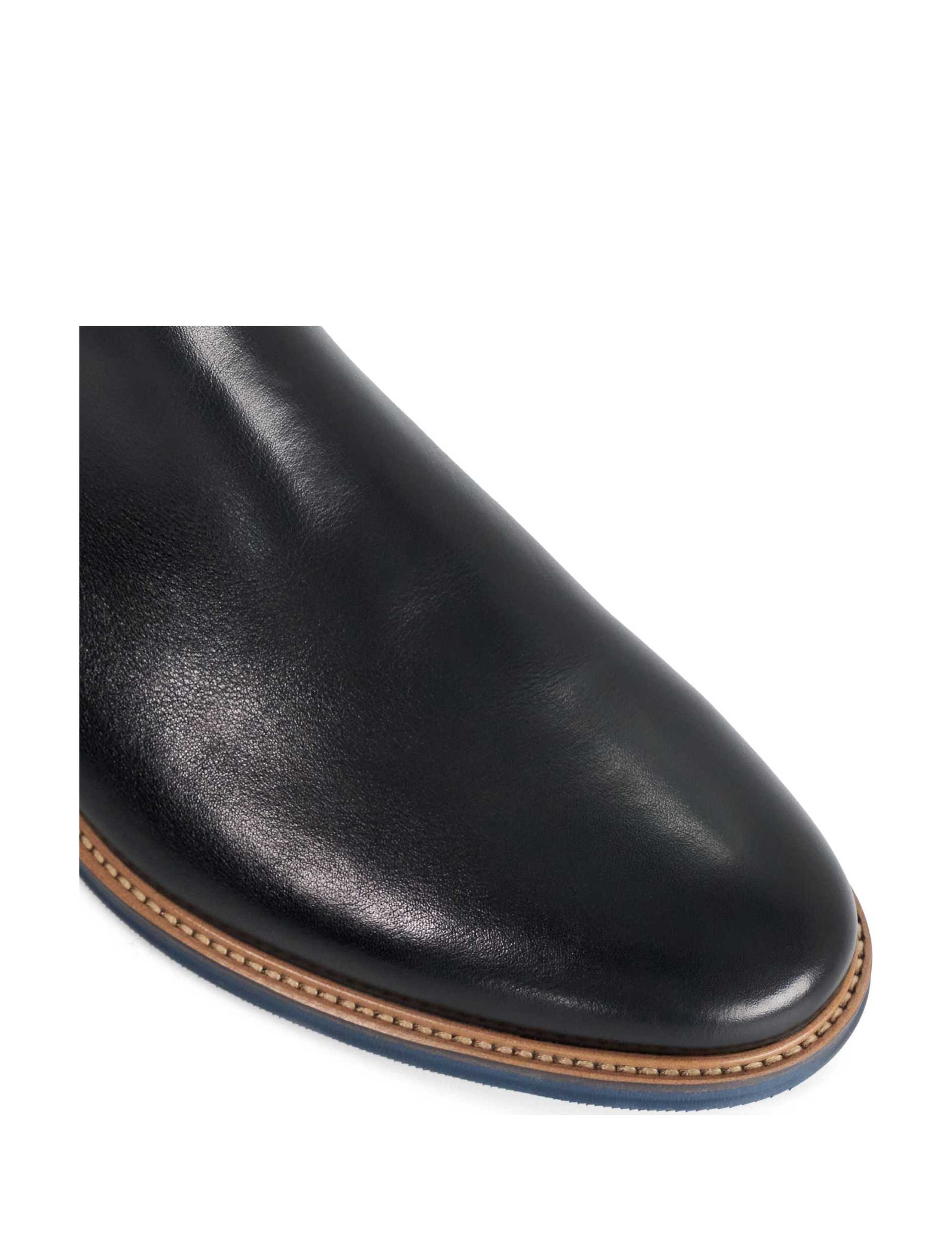 Wide Fit Leather Chelsea Boots 6 of 6