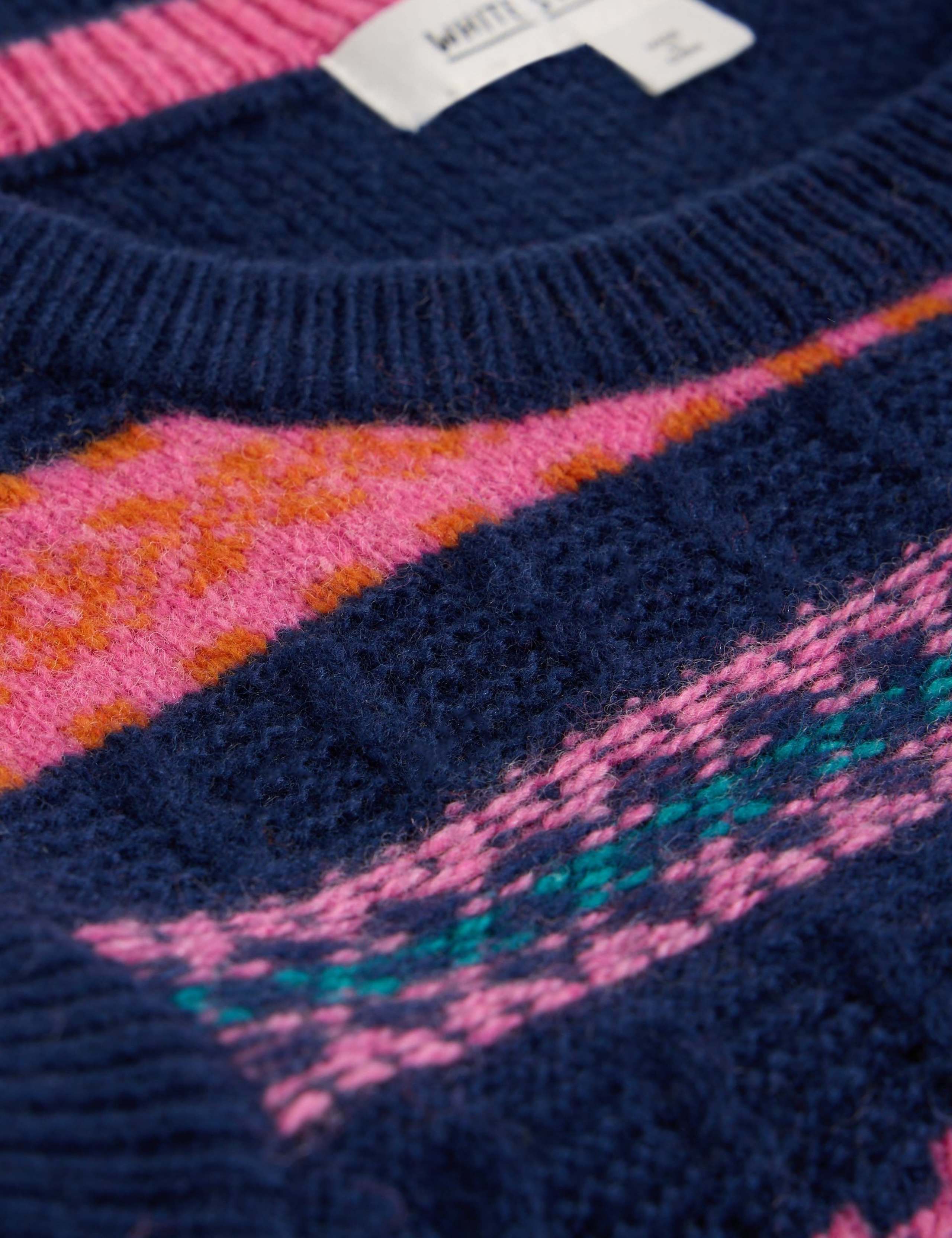 Lambswool Rich Fair Isle Knitted Top 6 of 6