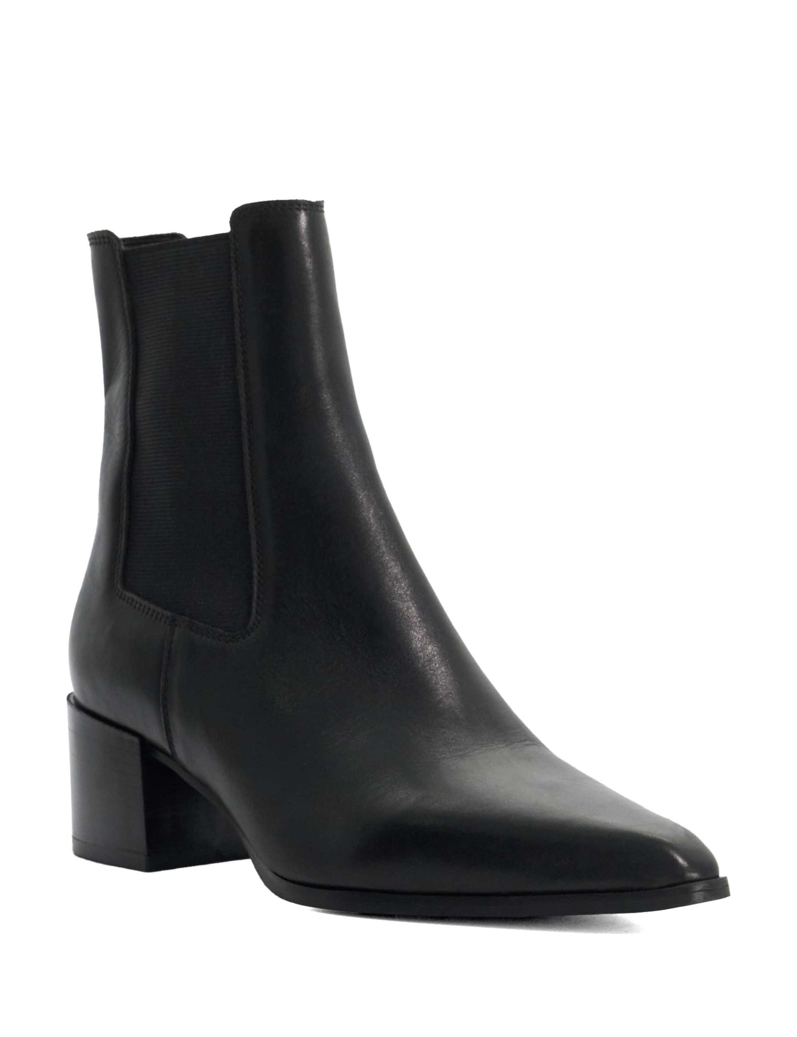Leather Pointed Toe Chelsea Boots 3 of 5